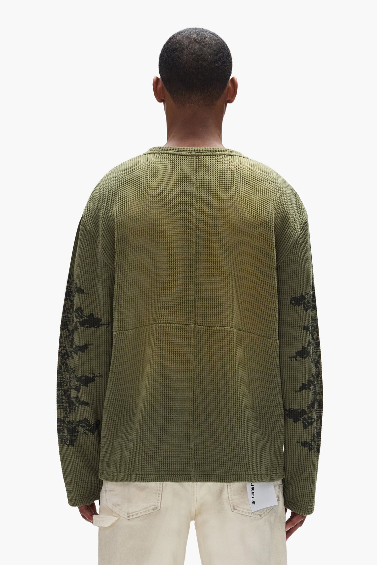 PURPLE BRAND-Men's Long-Sleeve T-Shirts and Tees Secondary image