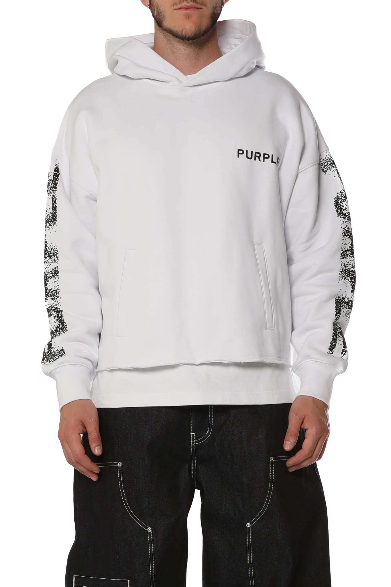 PURPLE BRAND-Men's Pullover Hoodies