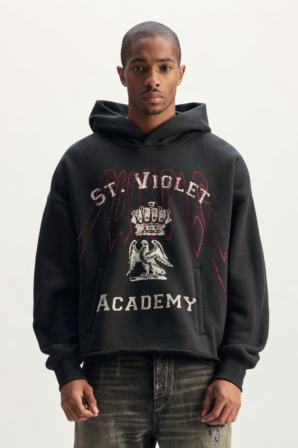 PURPLE BRAND-Men's Pullover Hoodies