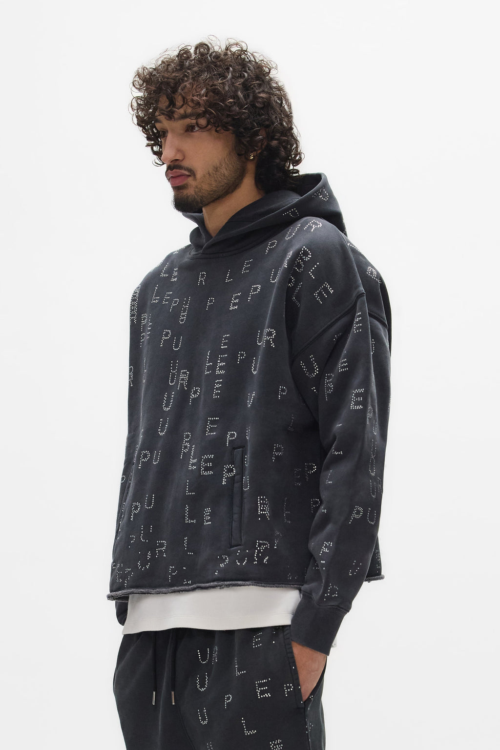 PURPLE BRAND-Men's Pullover Hoodies