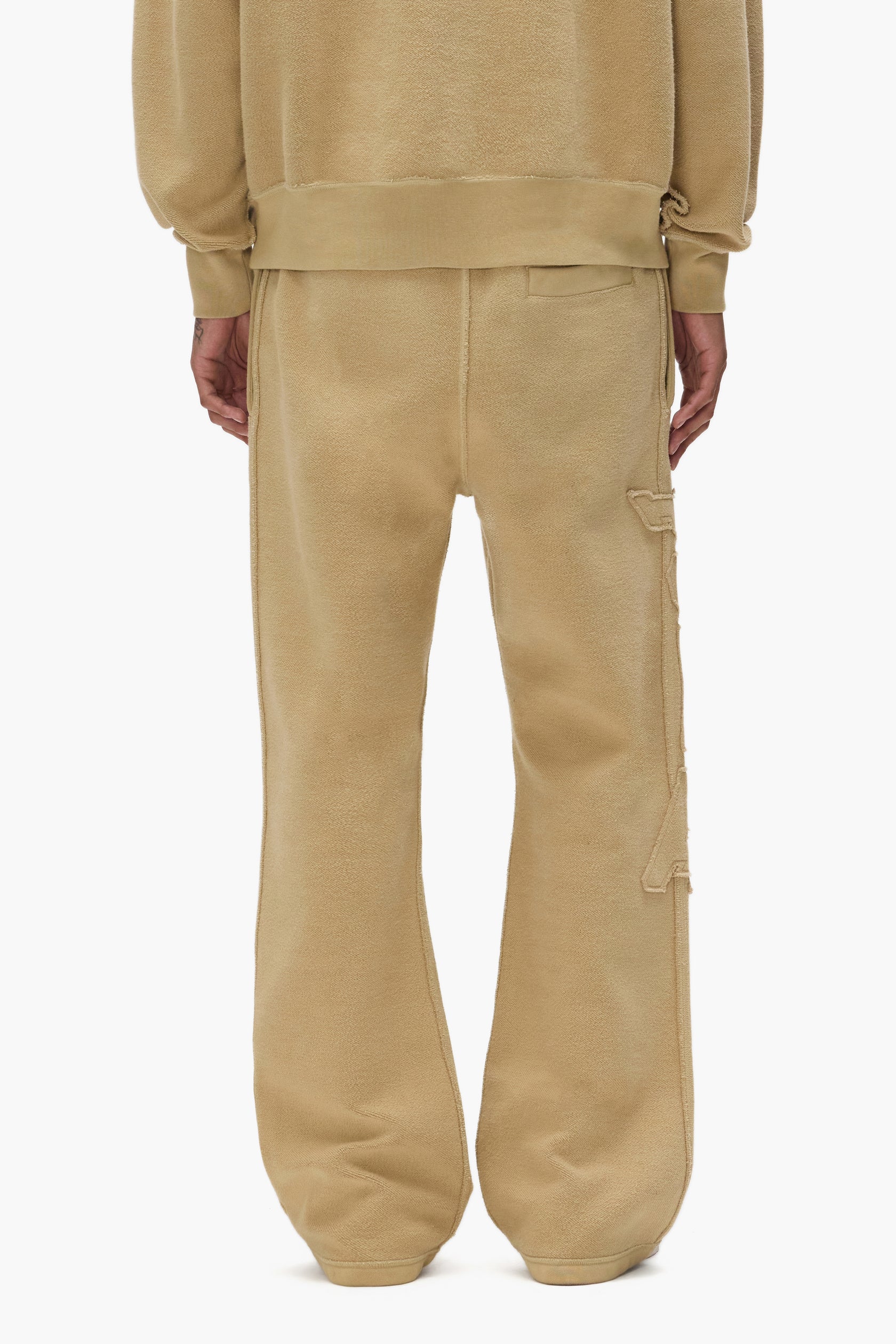 Pantalones de chándal PURPLE BRAND M4163 con logotipo estampado Imagen secundaria del producto