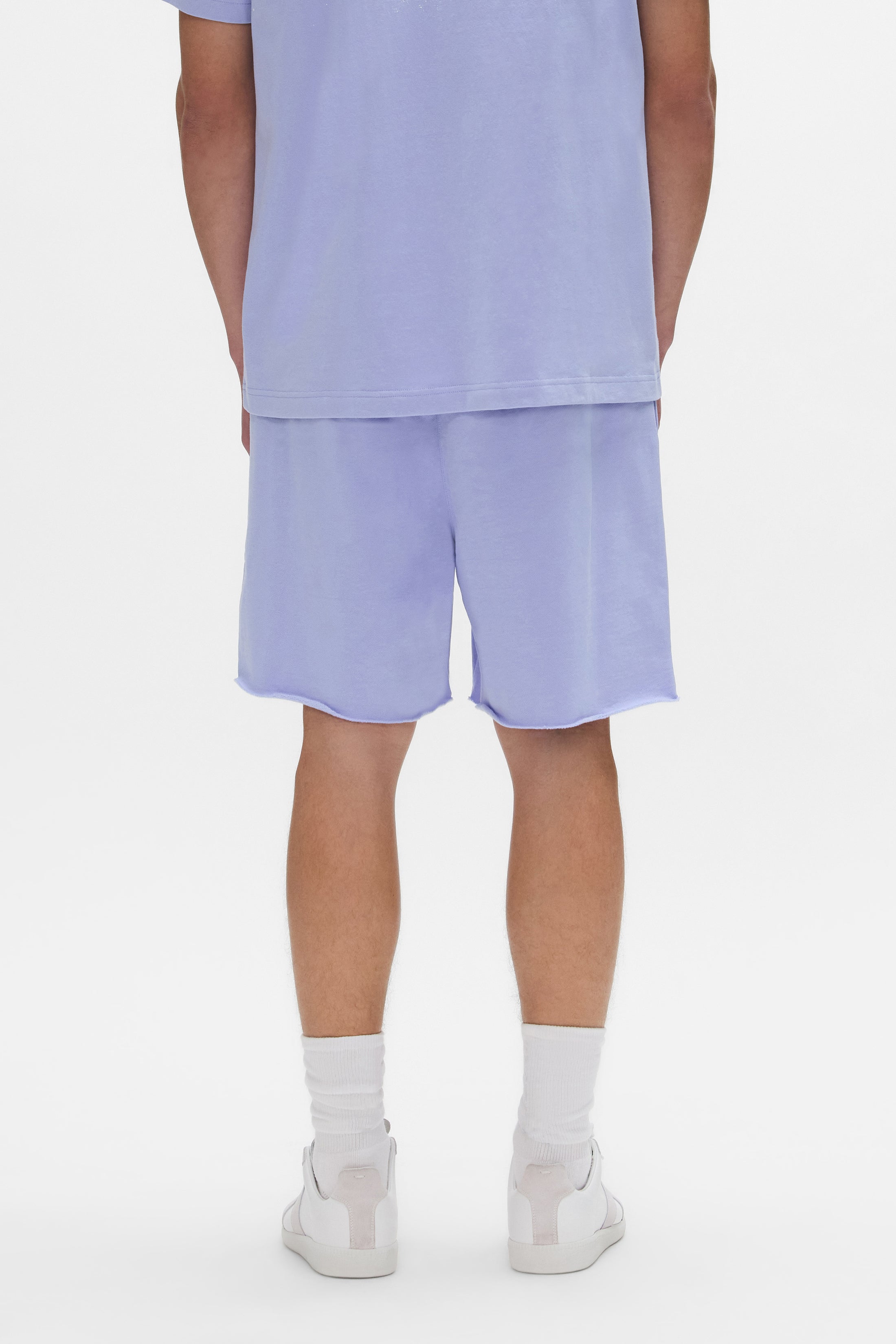 PURPLE BRAND M4218 Painted Wordmark Shorts Secondary image