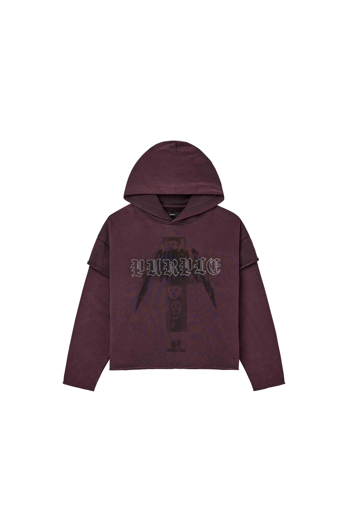 PURPLE BRAND-Men's Pullover Hoodies