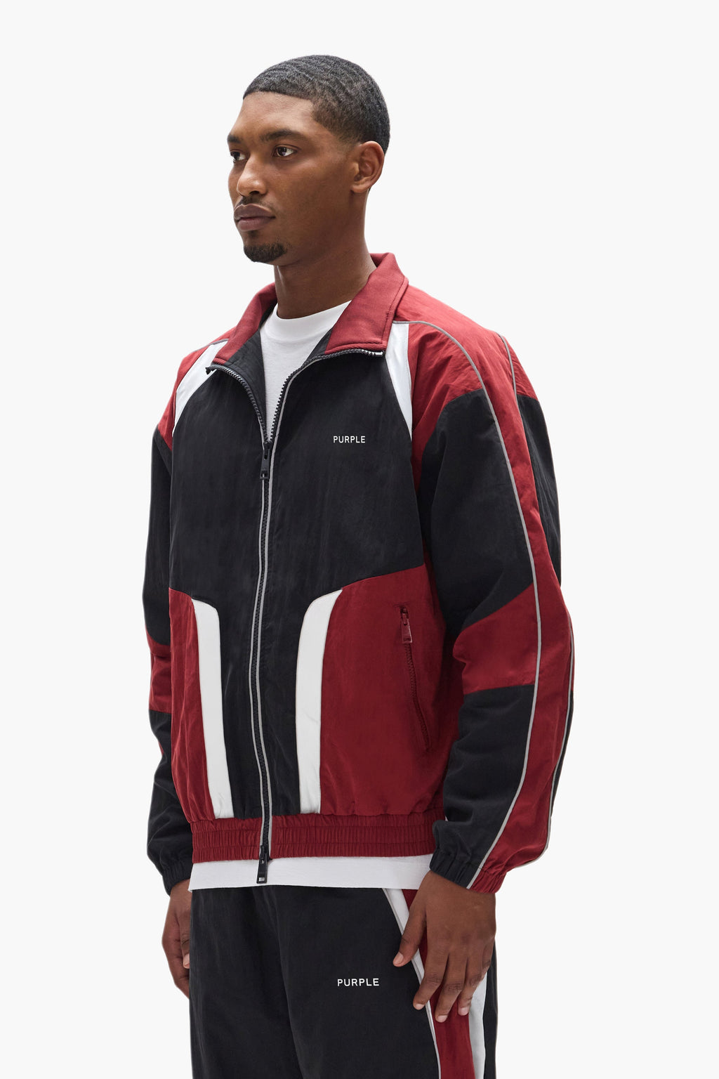 PURPLE BRAND-Men's Track Jackets and Overshirts