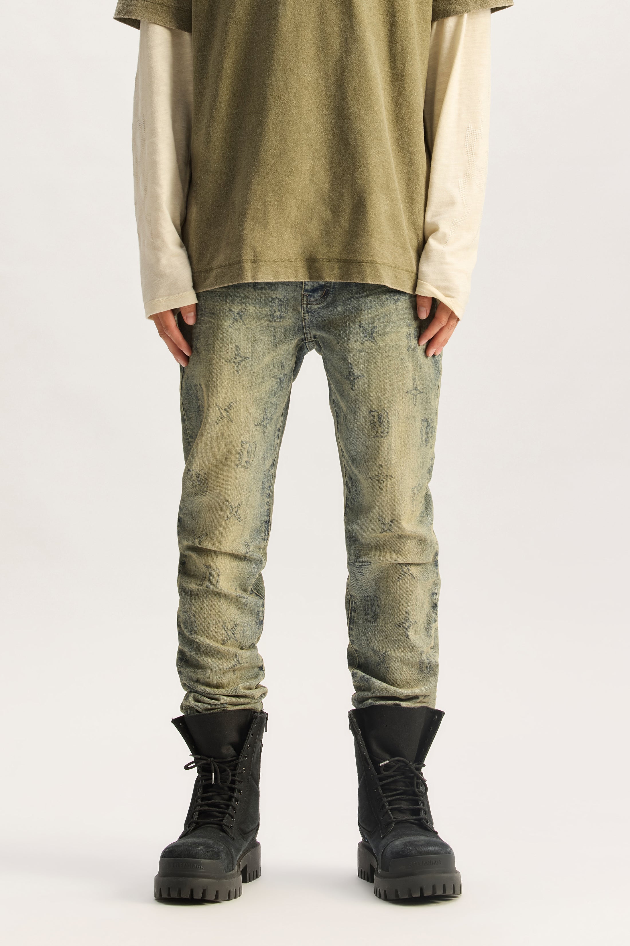 PURPLE BRAND-Men's Skinny Fit Jeans and Denim