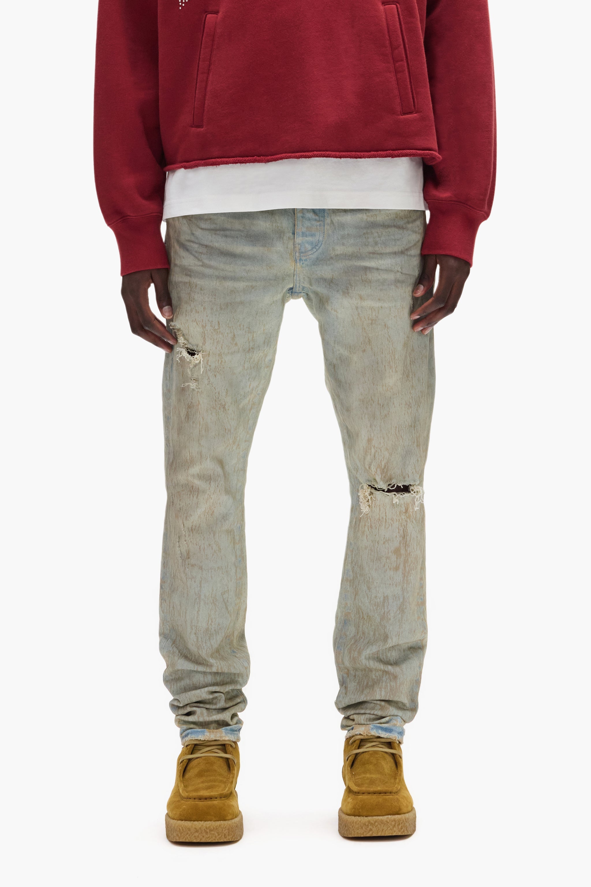 PURPLE BRAND-Men's Skinny Fit Jeans and Denim Imagen principal del producto