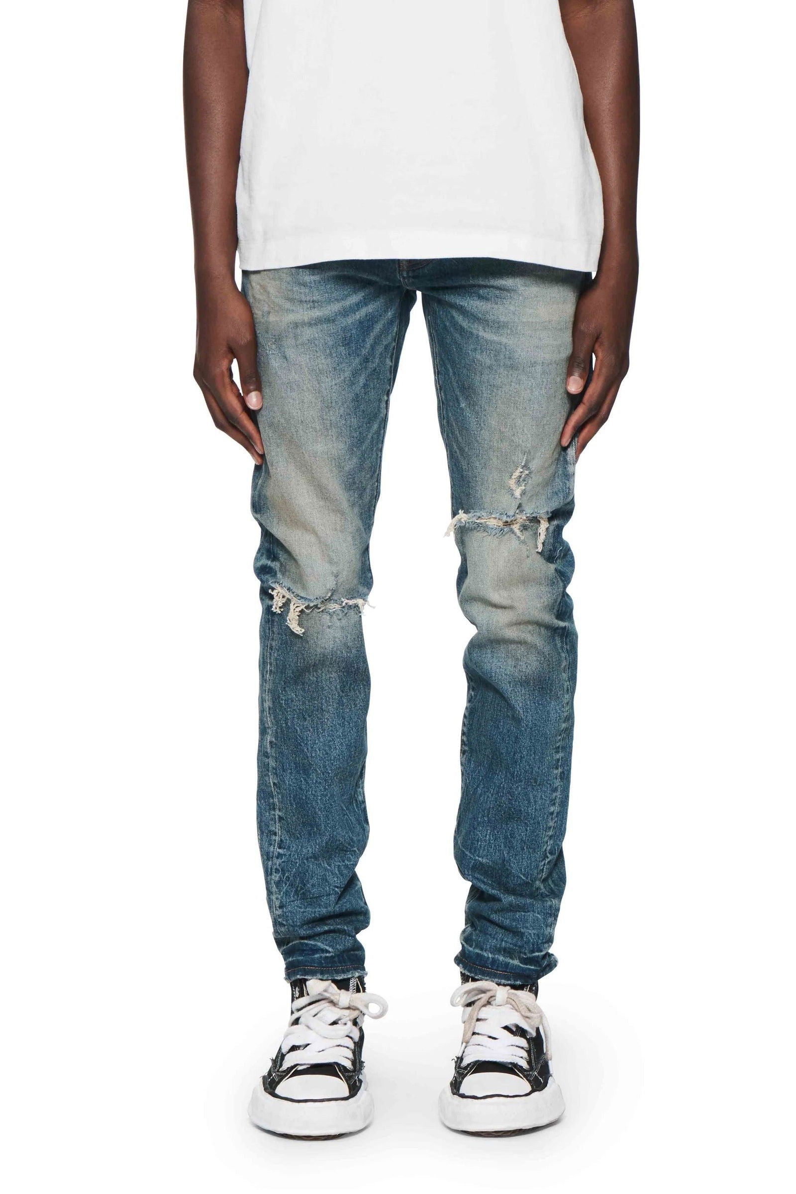PURPLE BRAND-Men's Skinny Fit Jeans and Denim