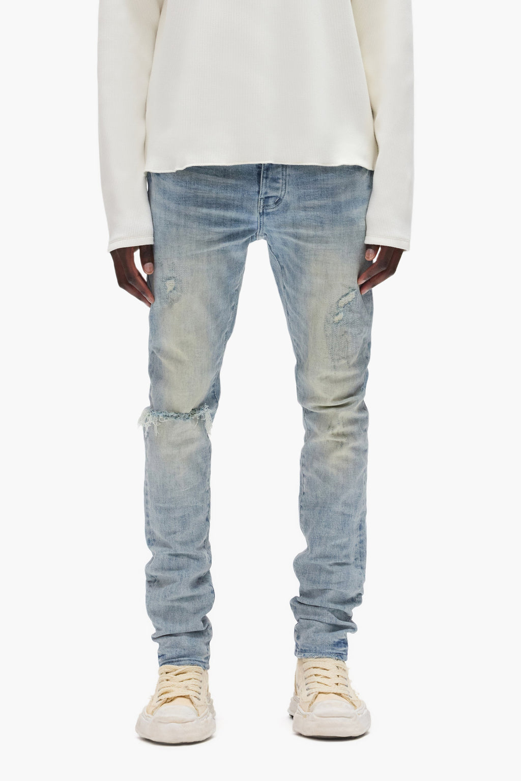 PURPLE BRAND-Men's Skinny Fit Jeans and Denim