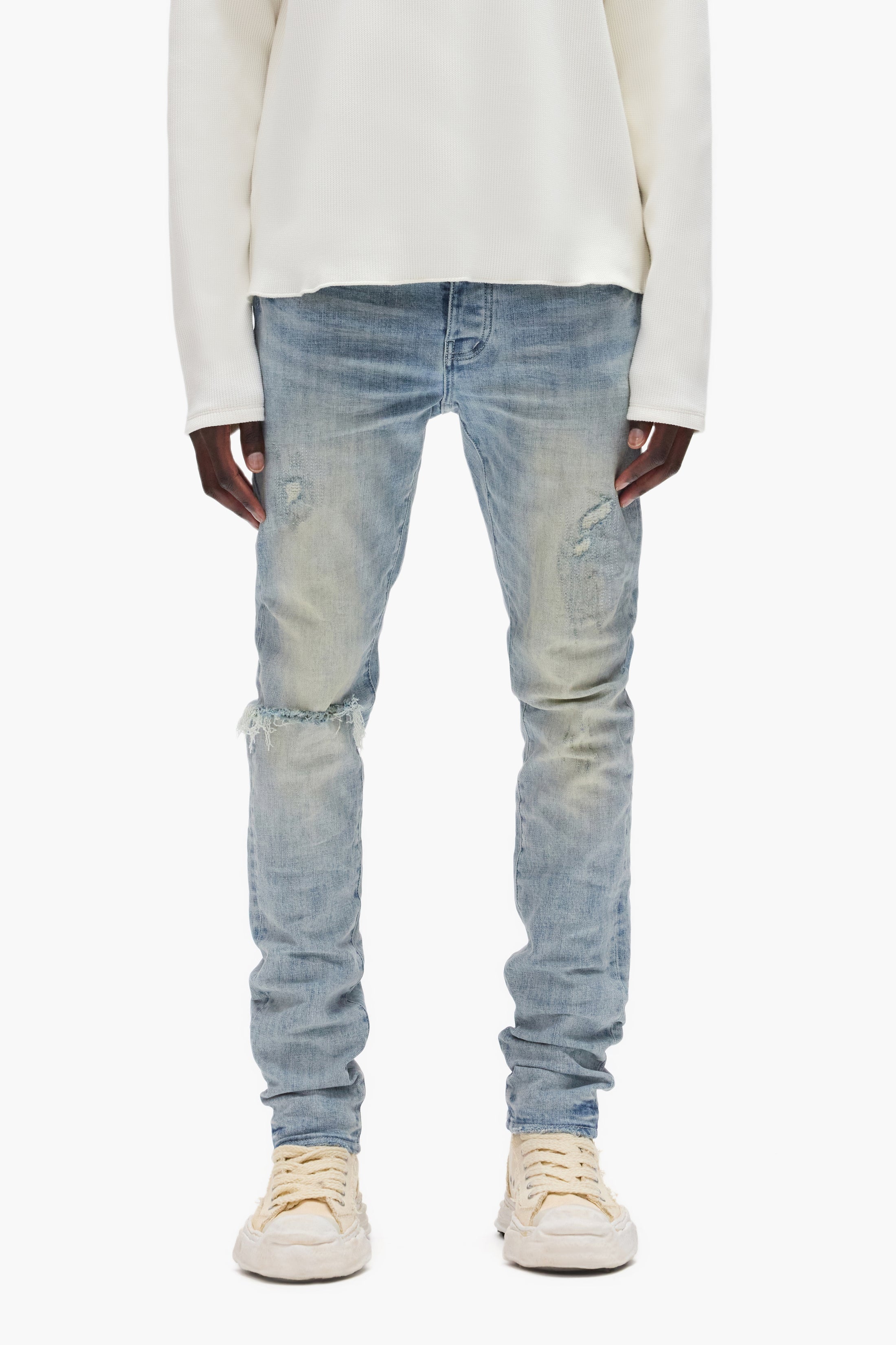 PURPLE BRAND-Men's Skinny Fit Jeans and Denim