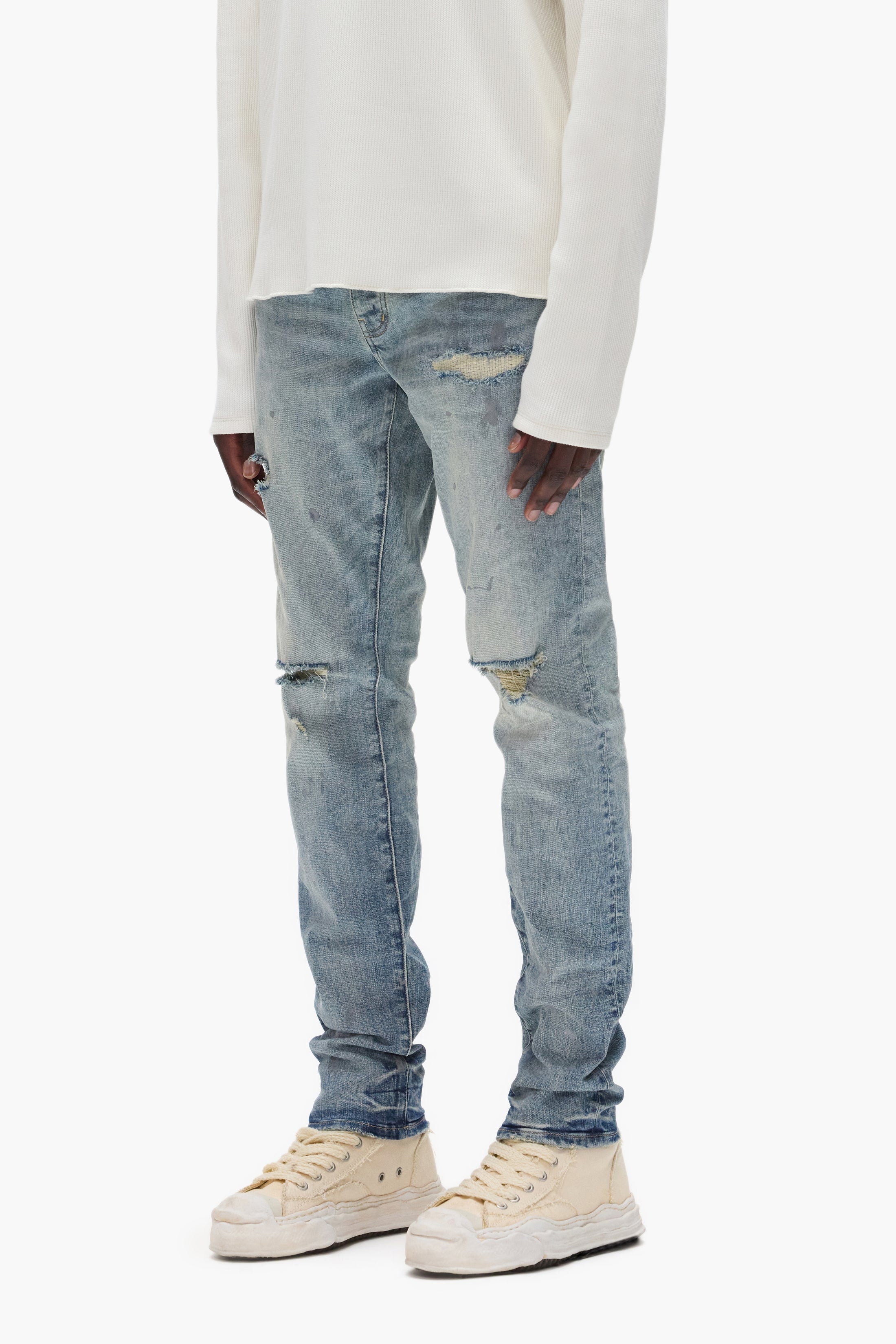 PURPLE BRAND-Men's Skinny Fit Jeans and Denim