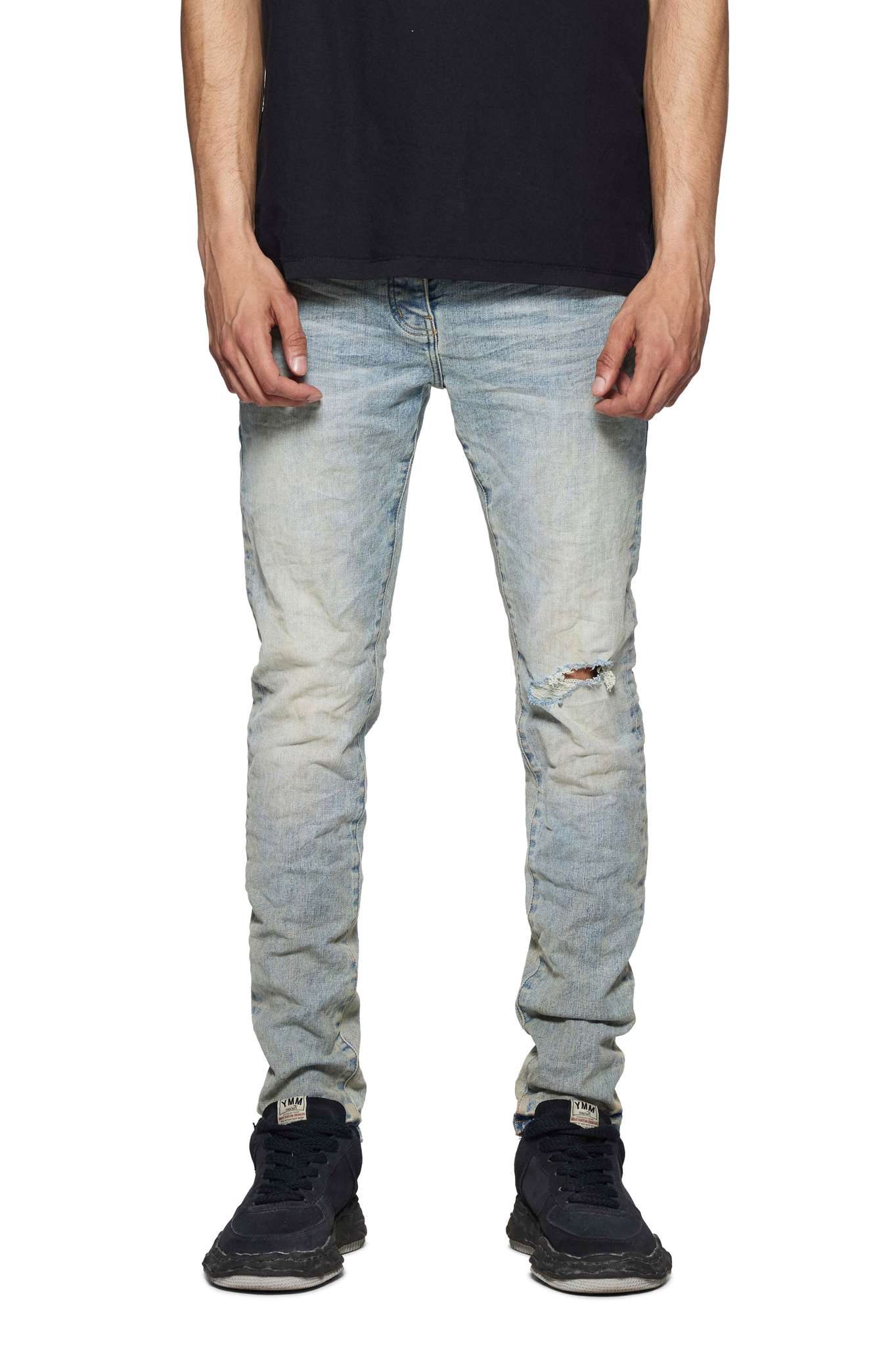 PURPLE BRAND-Men's Slim Fit Jeans and Denim