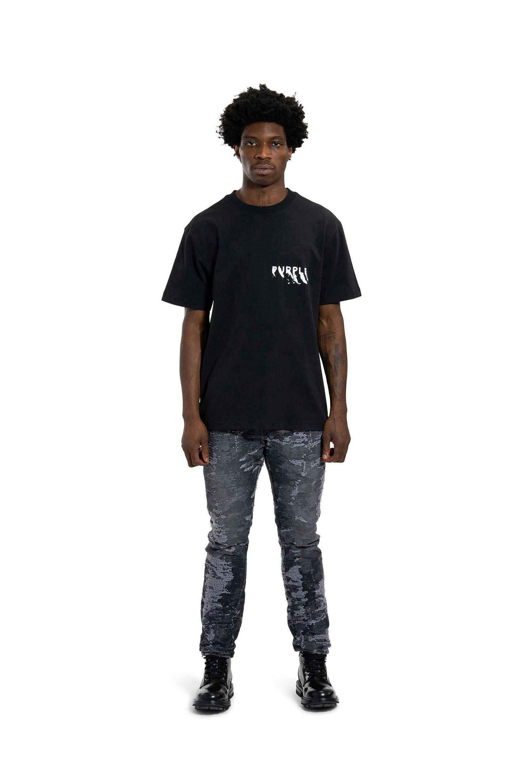 PURPLE BRAND-Men's Slim Fit Jeans and Denim