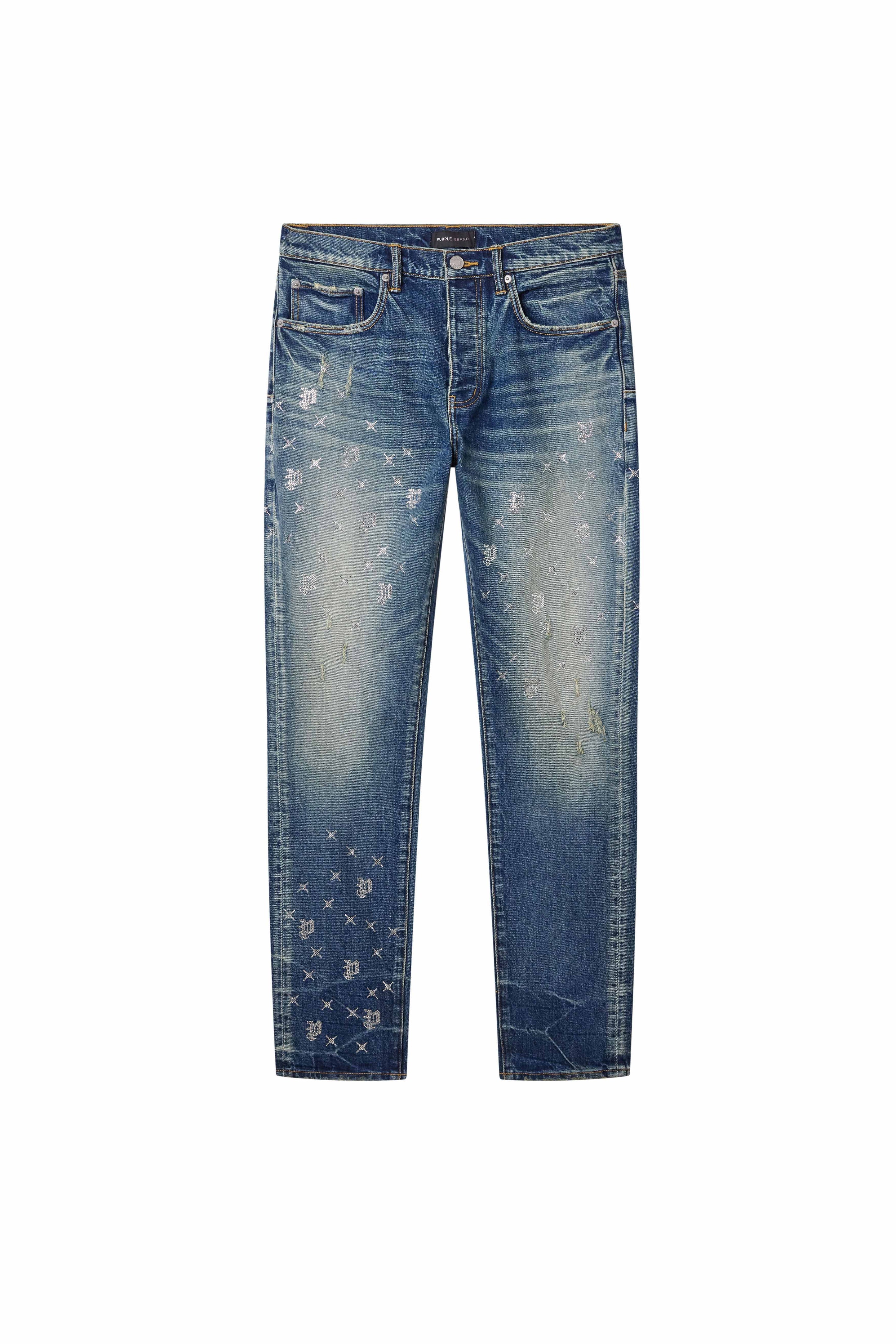 PURPLE BRAND-Men's Slim Fit Jeans and Denim