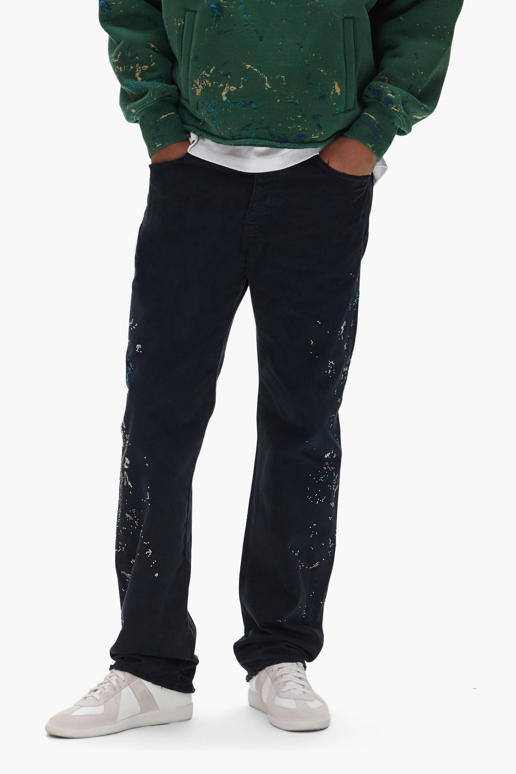 PURPLE BRAND-Men's Baggy Fit Jeans and Denim