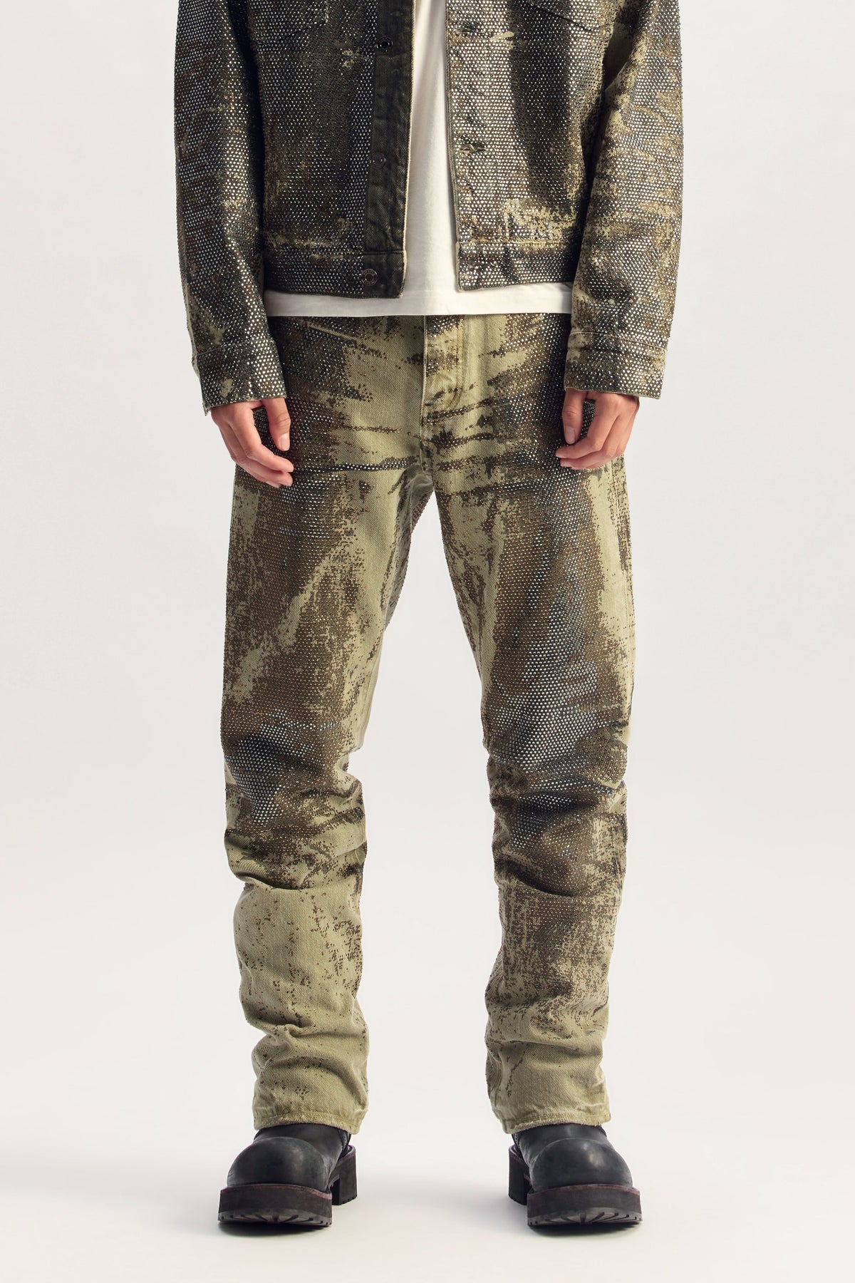 PURPLE BRAND-Men's Baggy Fit Jeans and Denim