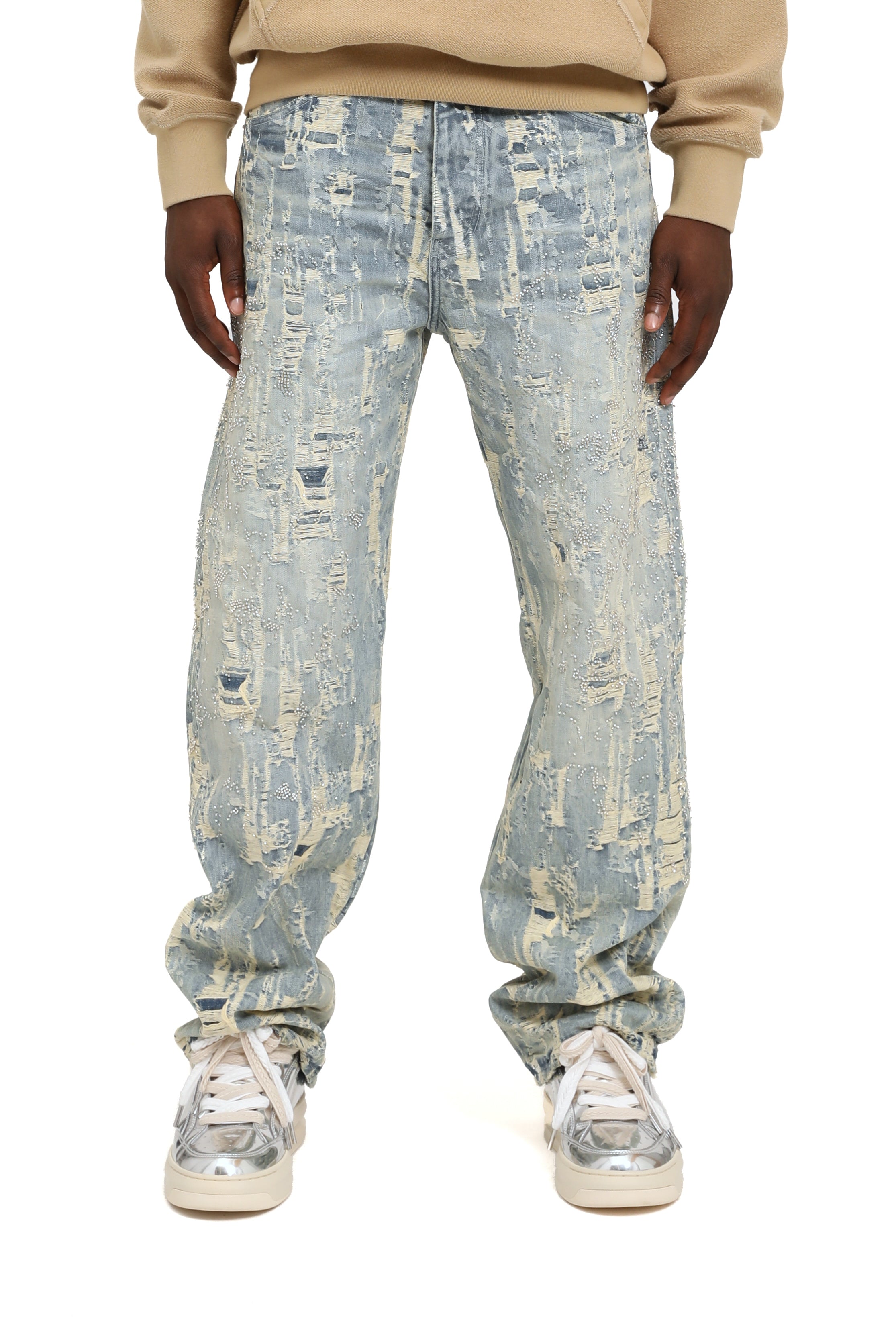 PURPLE BRAND-Men's Baggy Fit Jeans and Denim Imagen principal del producto