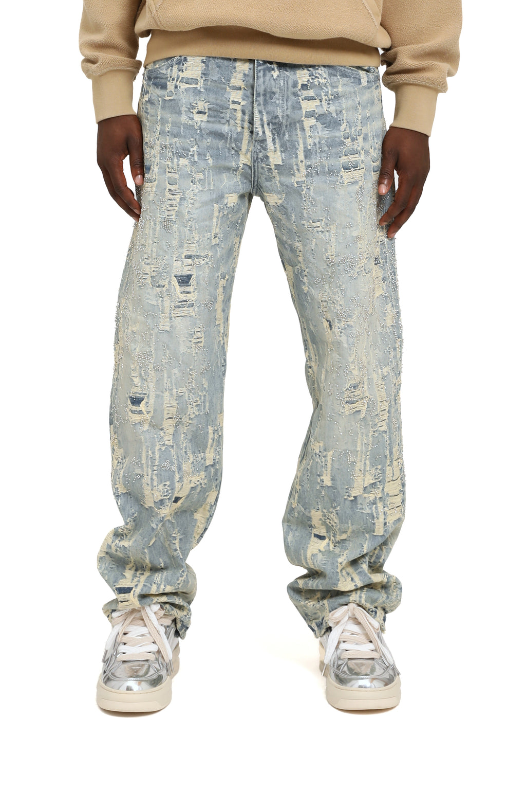 PURPLE BRAND-Men's Baggy Fit Jeans and Denim