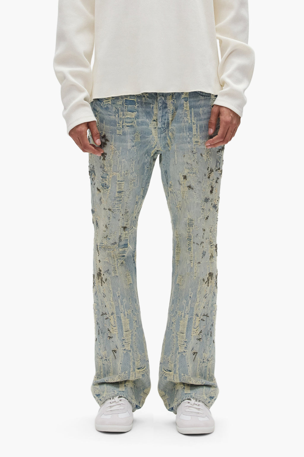 PURPLE BRAND-Men's Flared and Bootcut Jeans and Denim