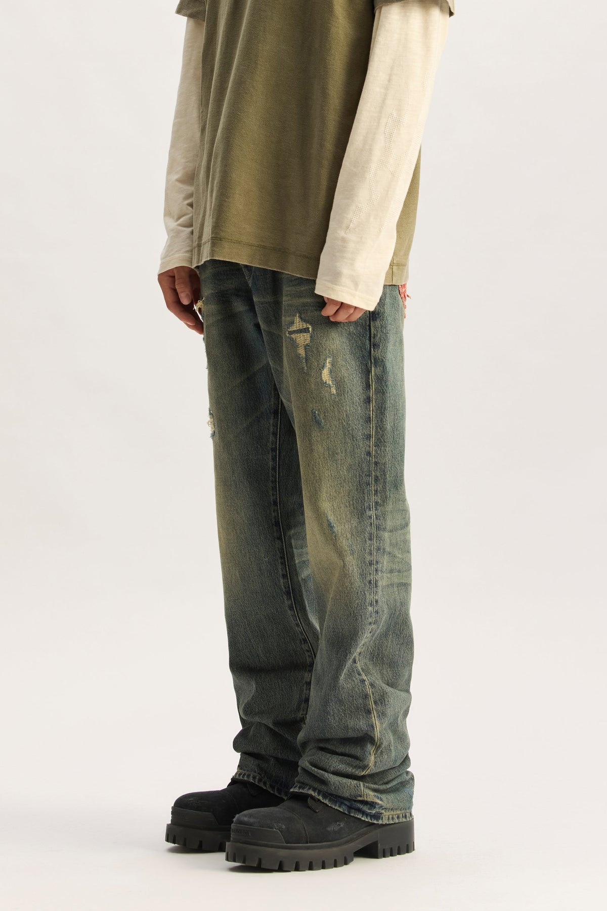 PURPLE BRAND-Men's Flared and Bootcut Jeans and Denim