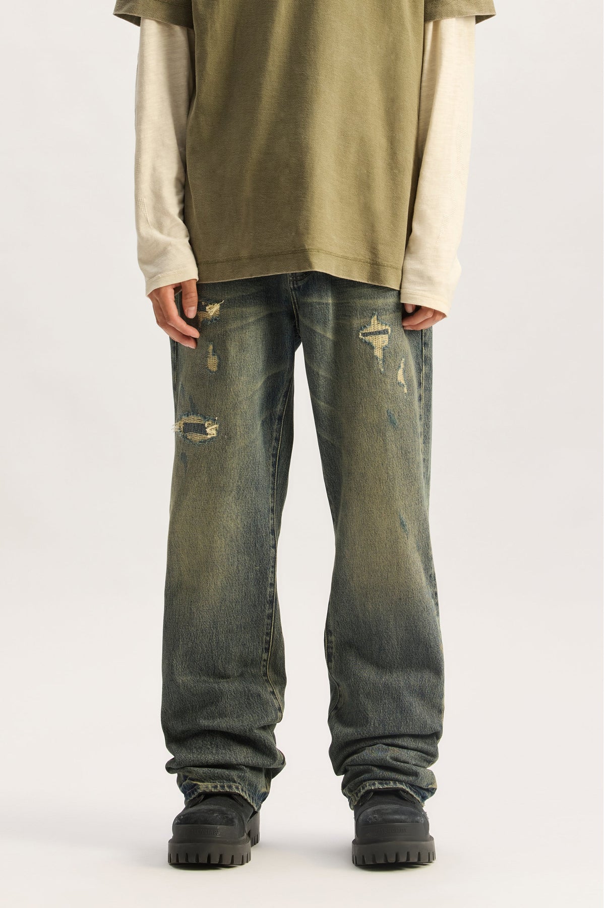 PURPLE BRAND-Men's Flared and Bootcut Jeans and Denim