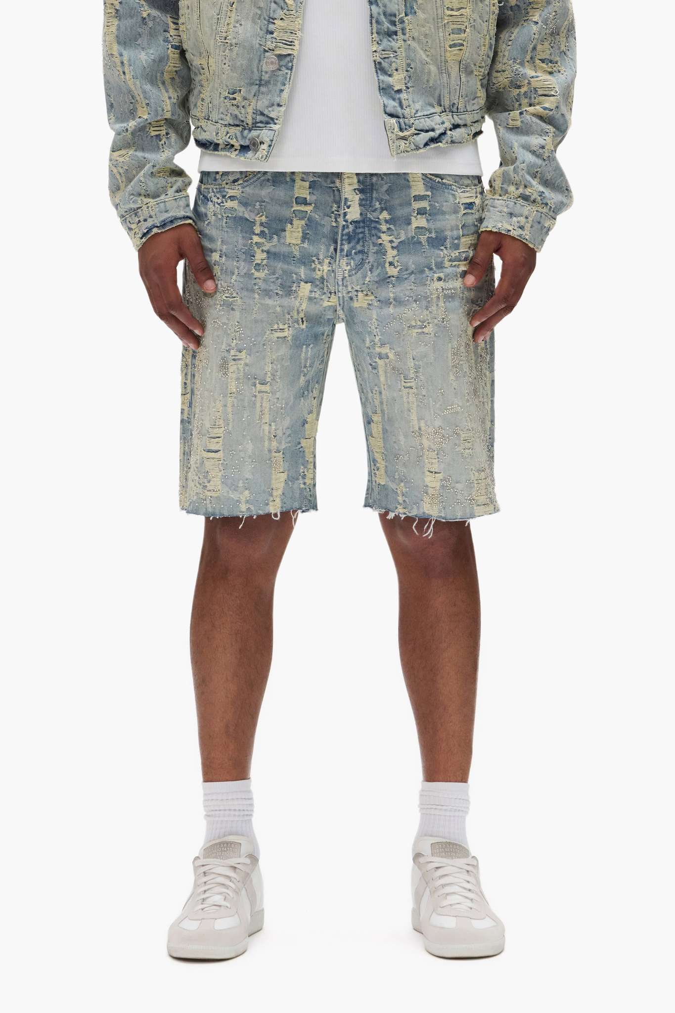 PURPLE BRAND-Men's Jean Shorts and Denim Shorts