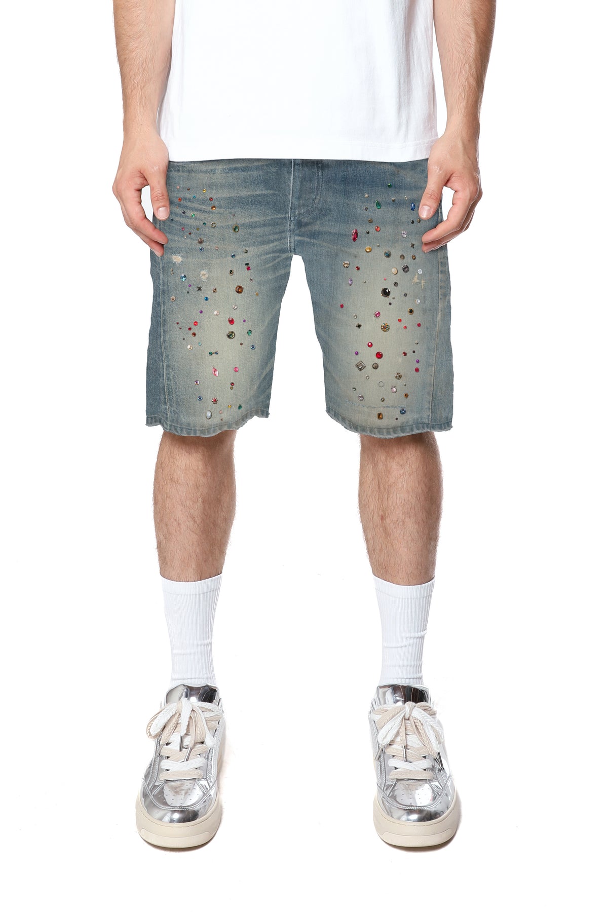 PURPLE BRAND-Men's Jean Shorts and Denim Shorts