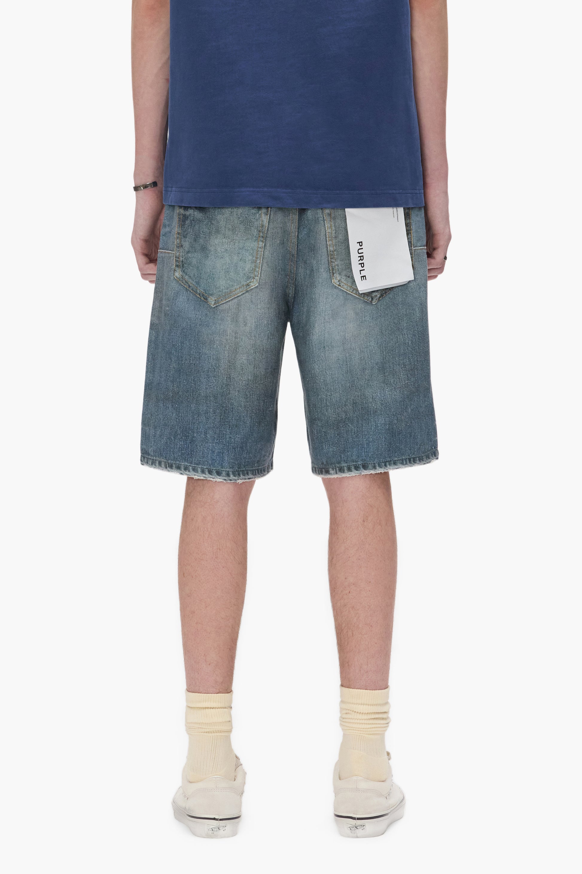 PURPLE BRAND P059 Cyanine Jewel Shorts Secondary image