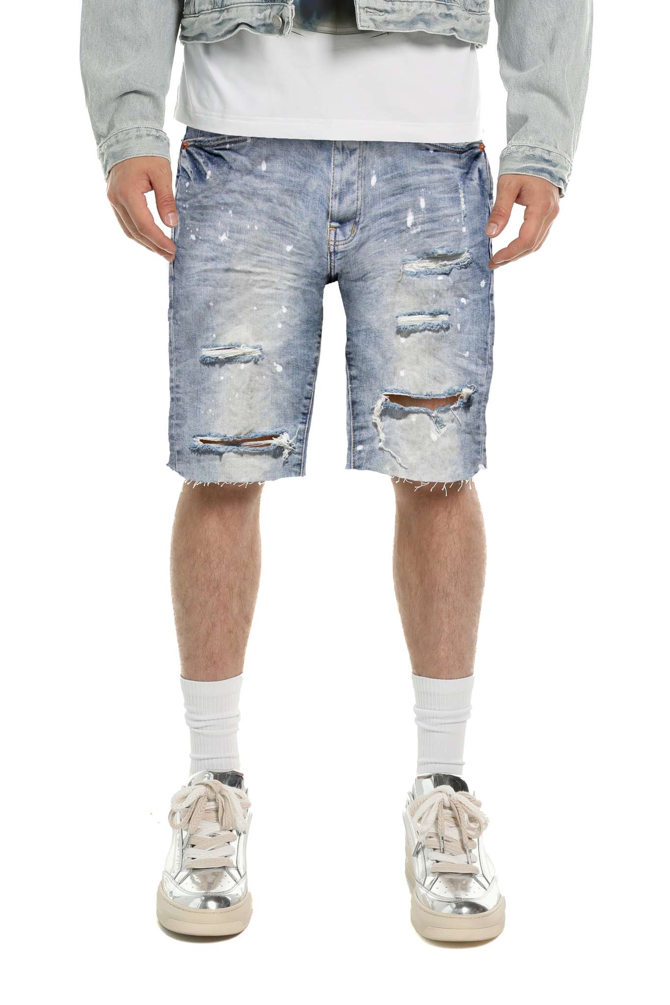 PURPLE BRAND-Men's Jean Shorts and Denim Shorts