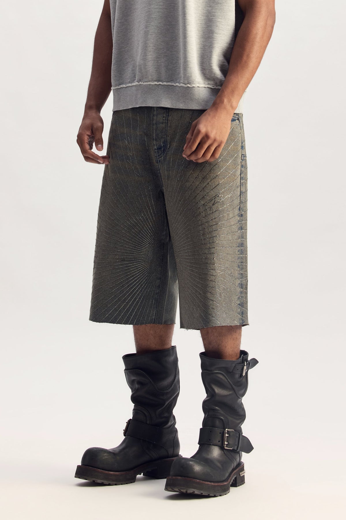 PURPLE BRAND-Men's Jean Shorts and Denim Shorts