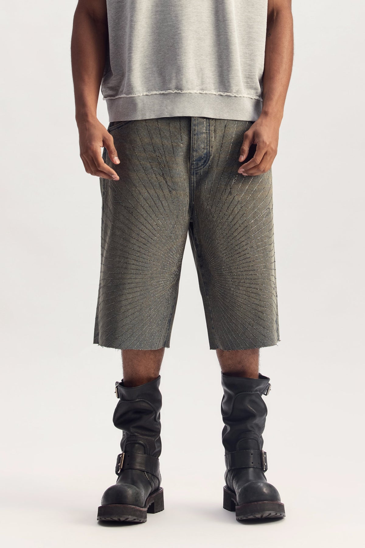 PURPLE BRAND-Men's Jean Shorts and Denim Shorts