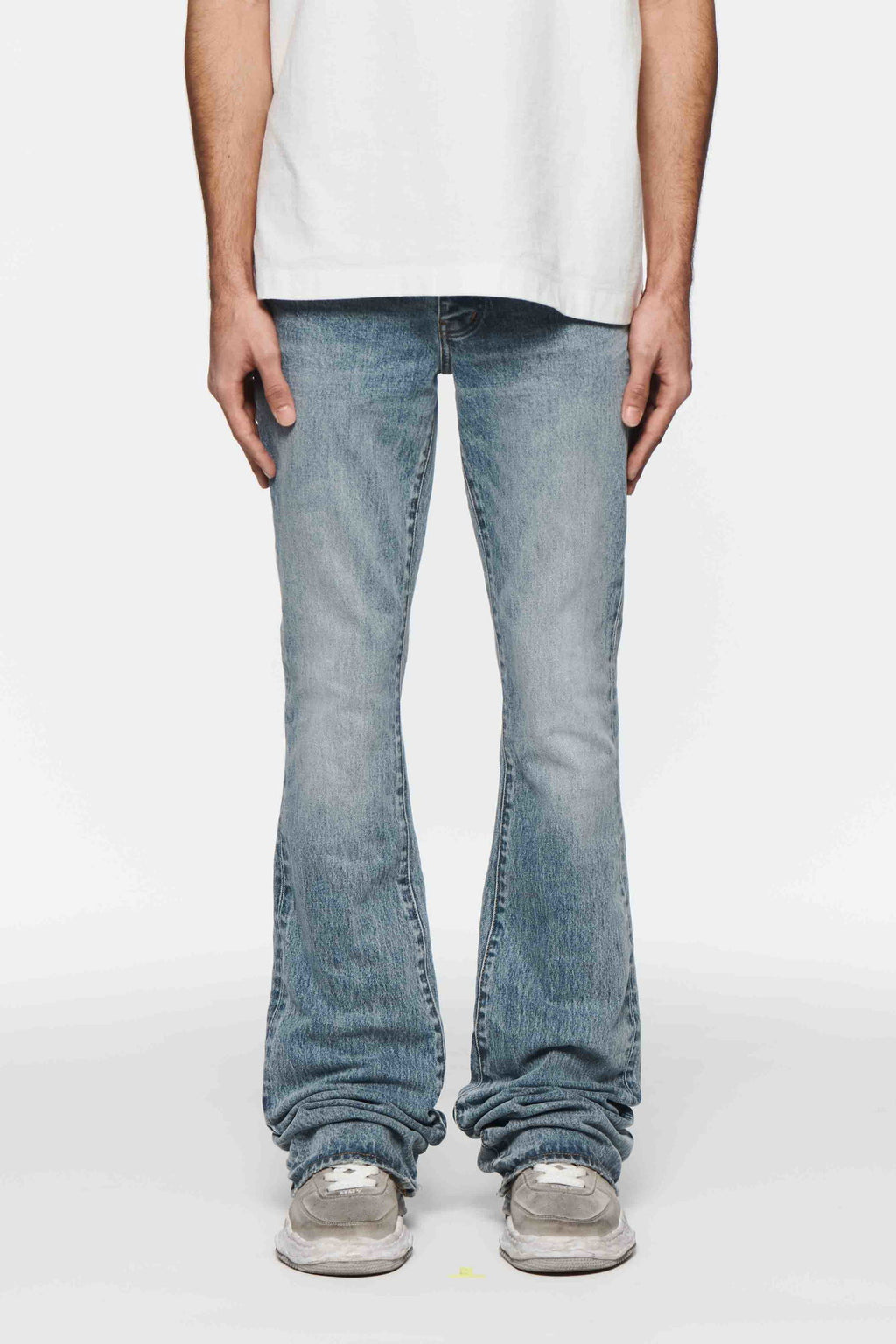 PURPLE BRAND-Men's Stacked Jeans and Denim