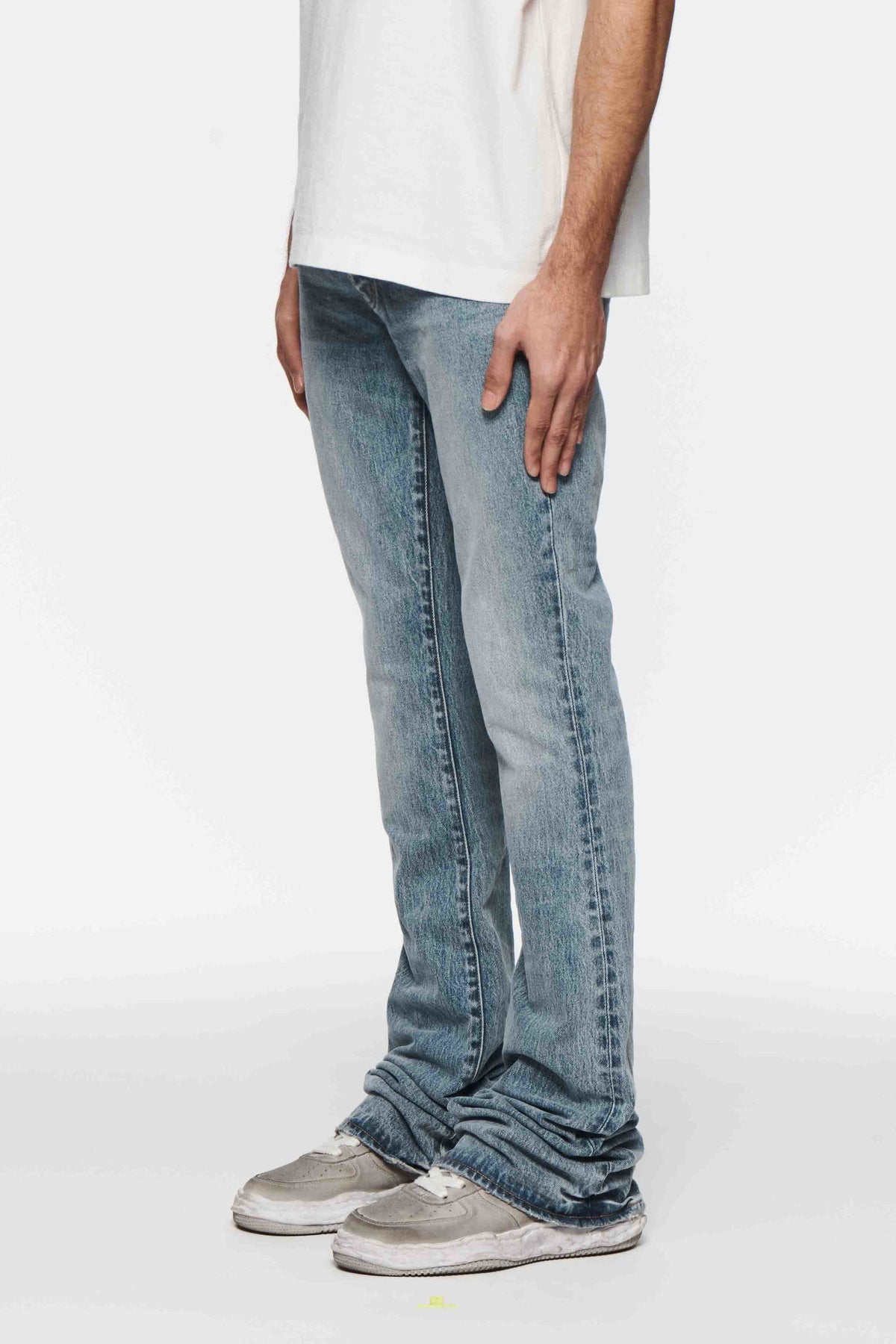 PURPLE BRAND-Men's Stacked Jeans and Denim