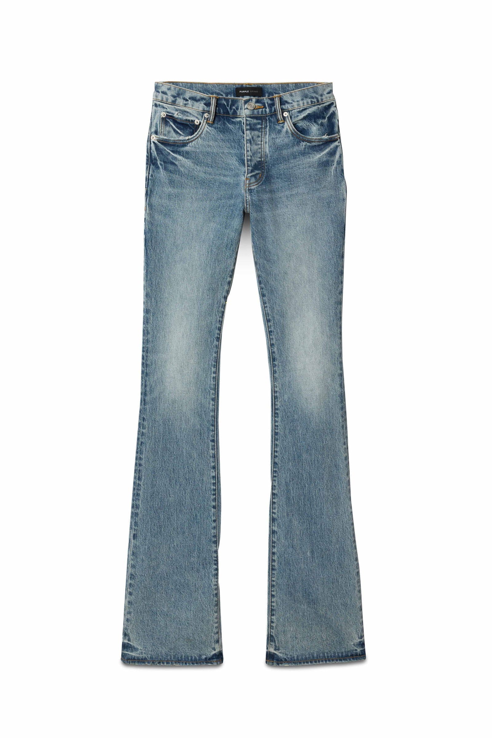 PURPLE BRAND-Men's Stacked Jeans and Denim