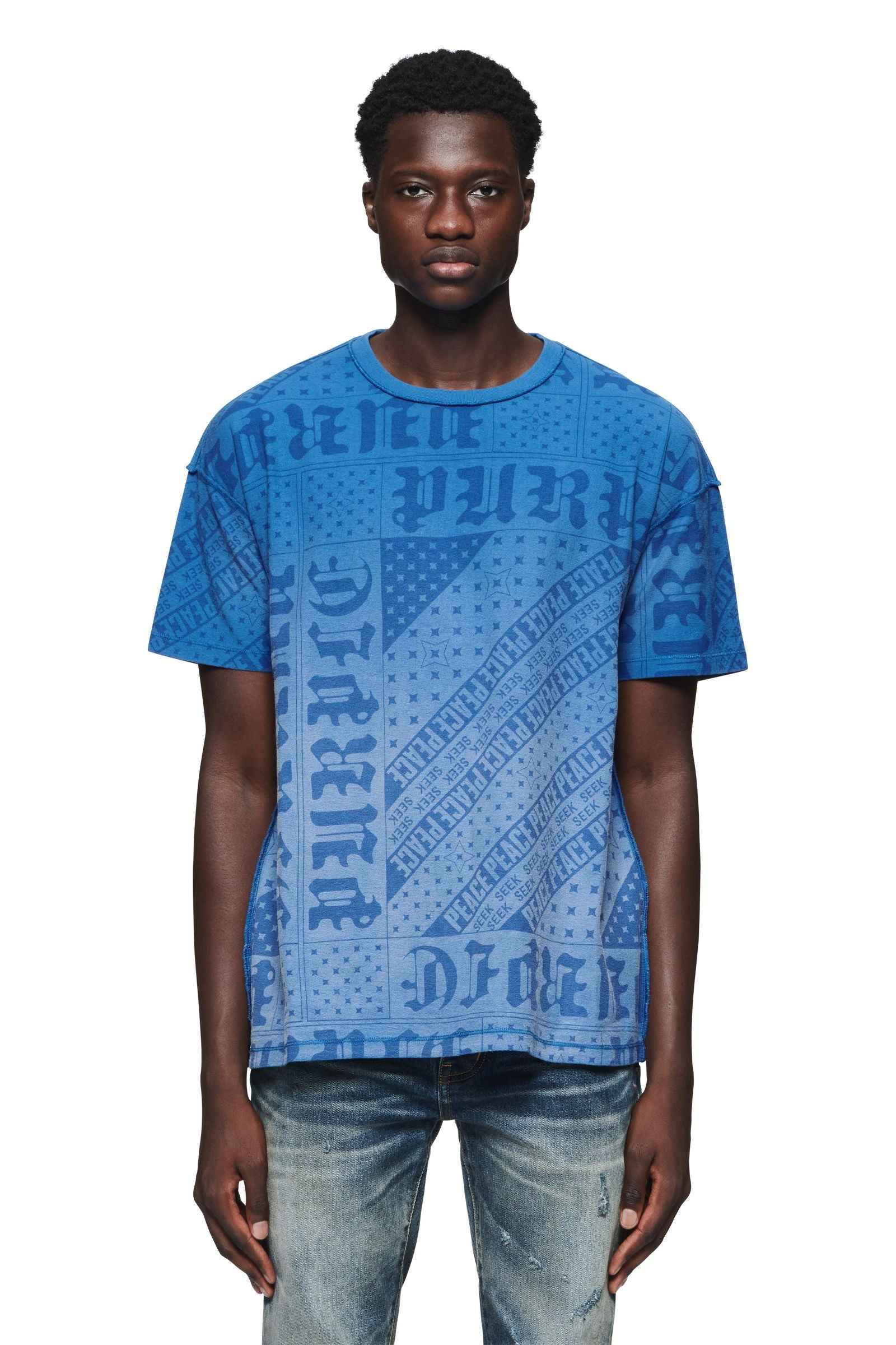 PURPLE BRAND-Men's Short-Sleeve T-Shirts and Tees Main image