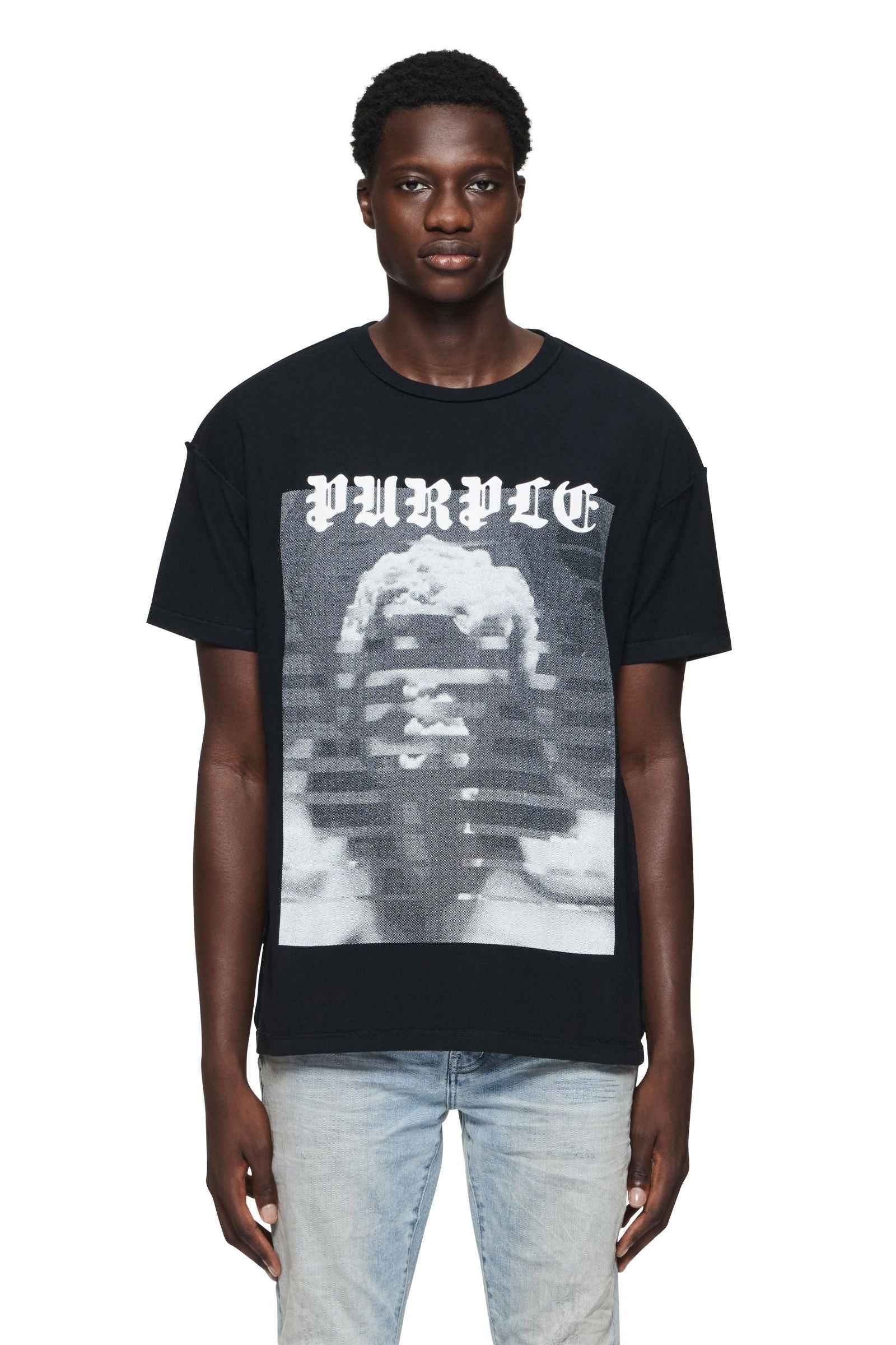 PURPLE BRAND-Men's Short-Sleeve T-Shirts and Tees Main image