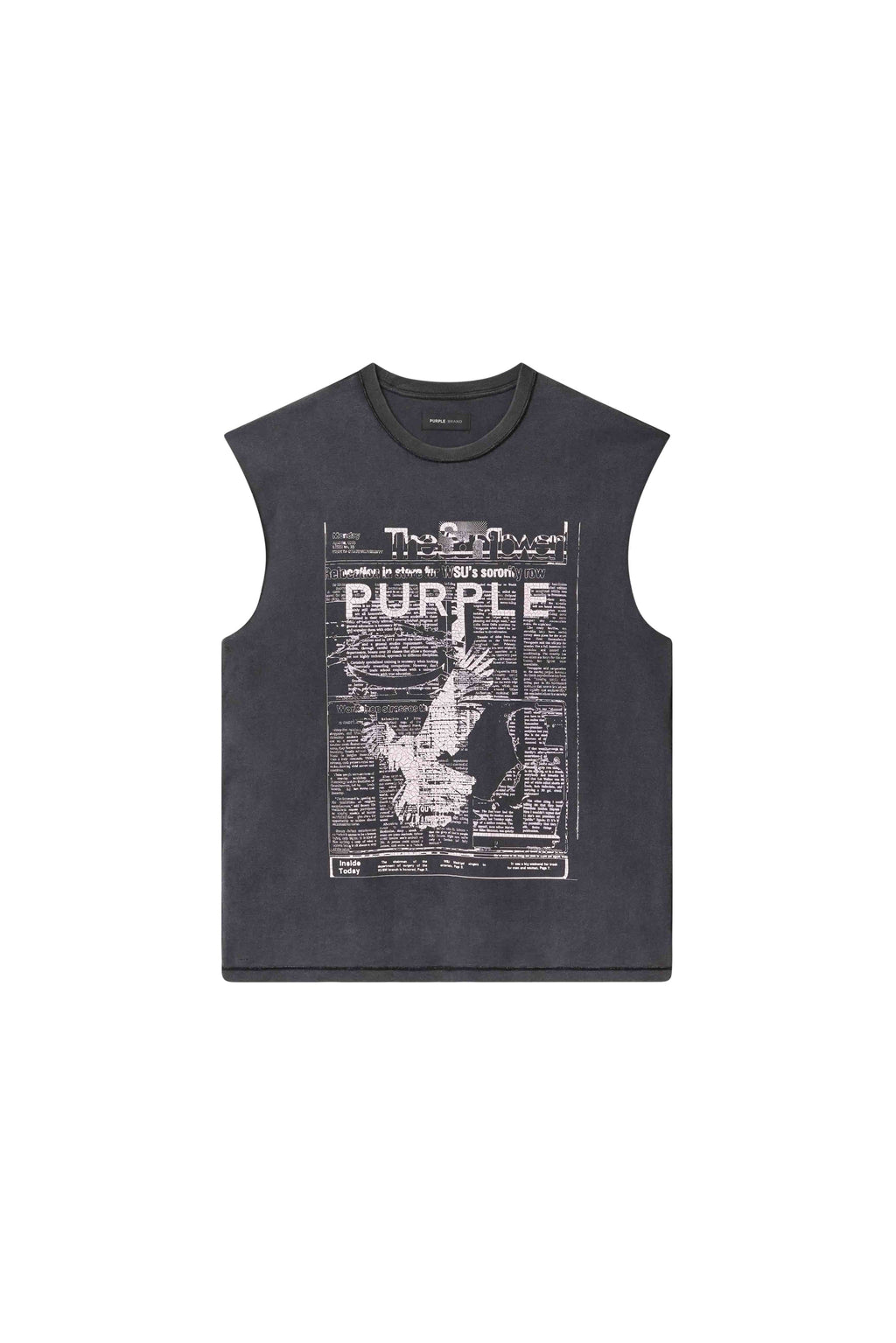 PURPLE BRAND-Men's Tank Tops and Sleeveless T-Shirts and Tees