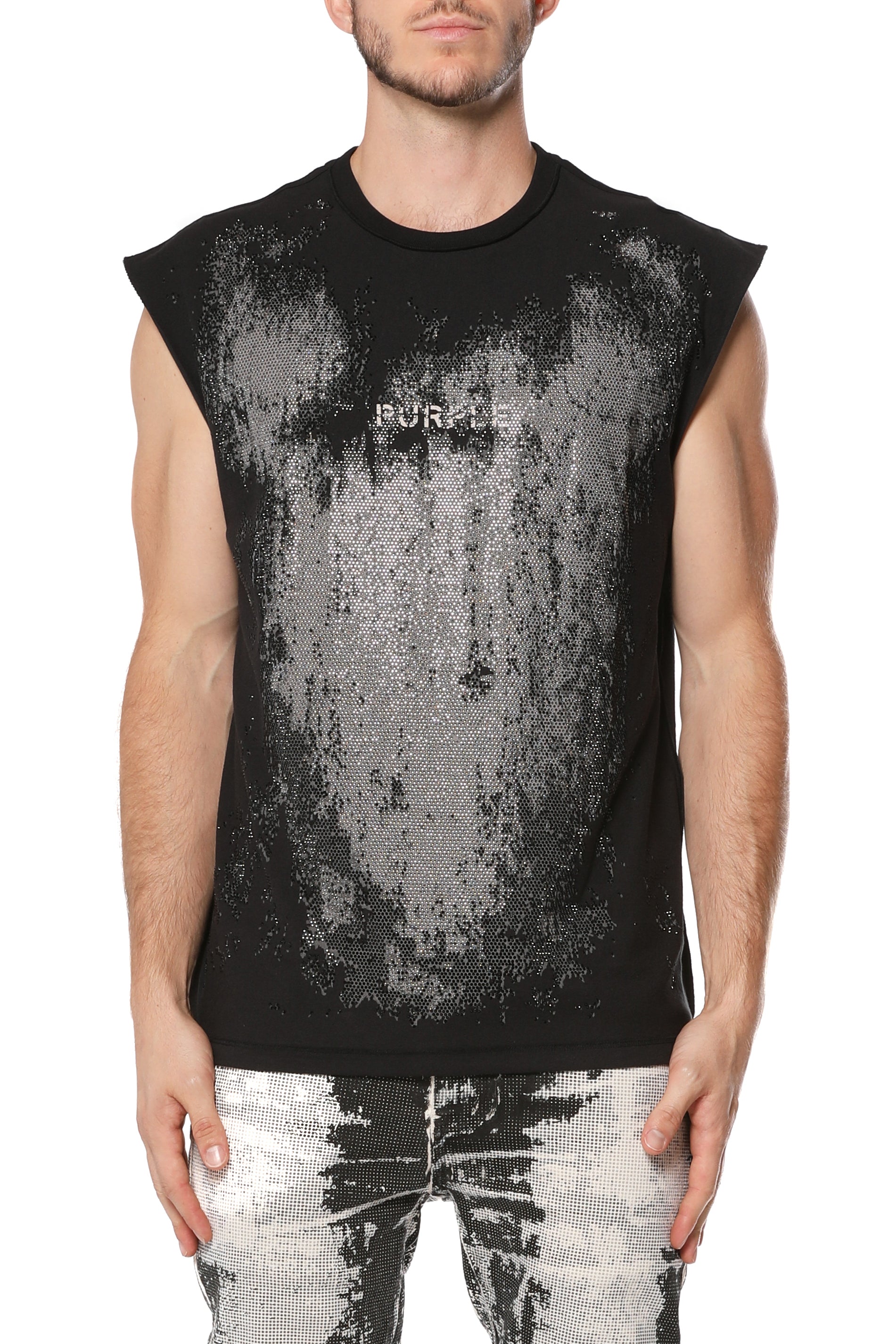 PURPLE BRAND-Men's Tank Tops and Sleeveless T-Shirts and Tees