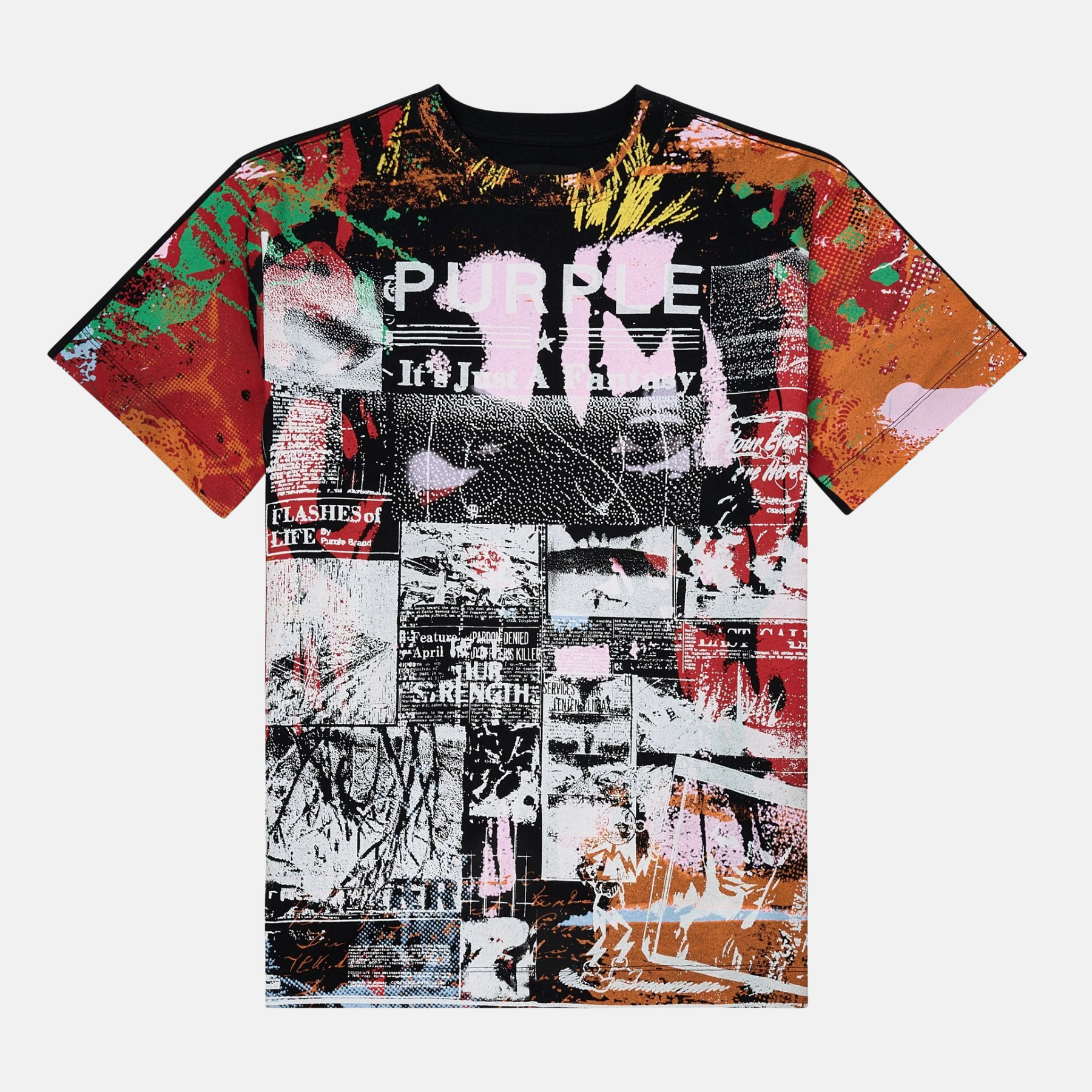 PURPLE BRAND-Men's Short-Sleeve T-Shirts Main image