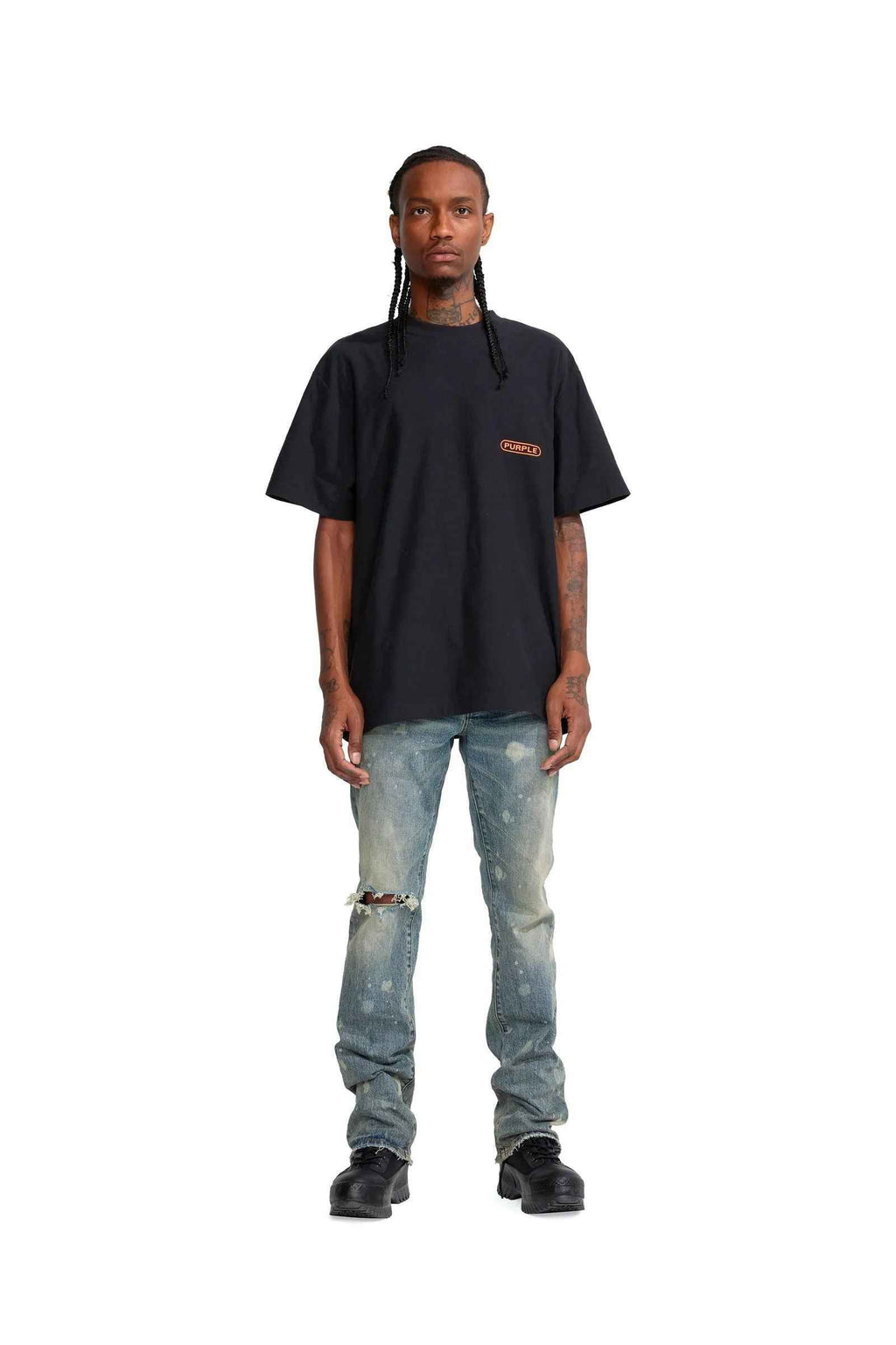 PURPLE BRAND-Men's Short-Sleeve T-Shirts