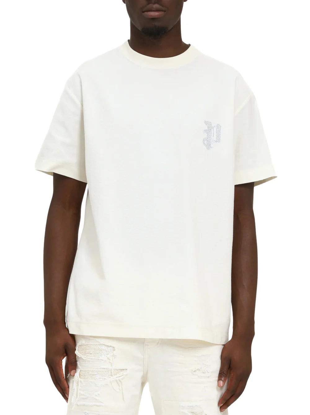 PURPLE BRAND P104 Textured Jersey SS Tee Secondary image