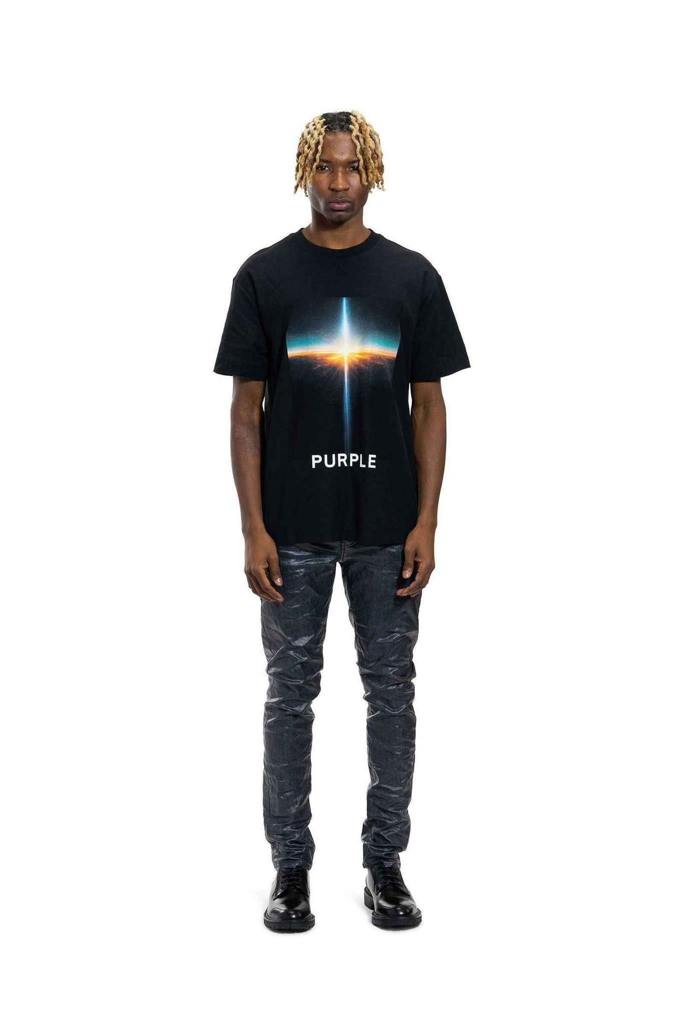 PURPLE BRAND-Men's Short-Sleeve T-Shirts and Tees