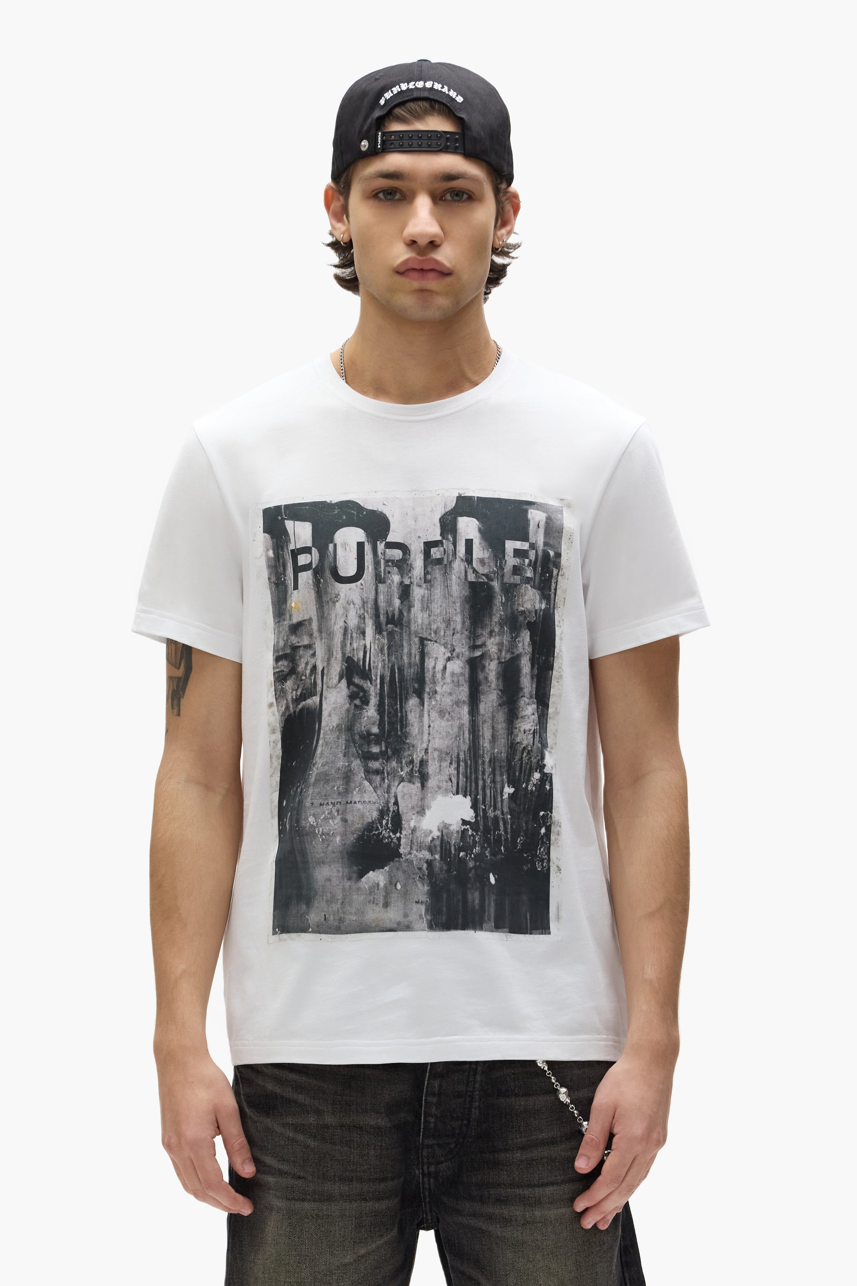 PURPLE BRAND-Men's Short-Sleeve T-Shirts and Tees Main image