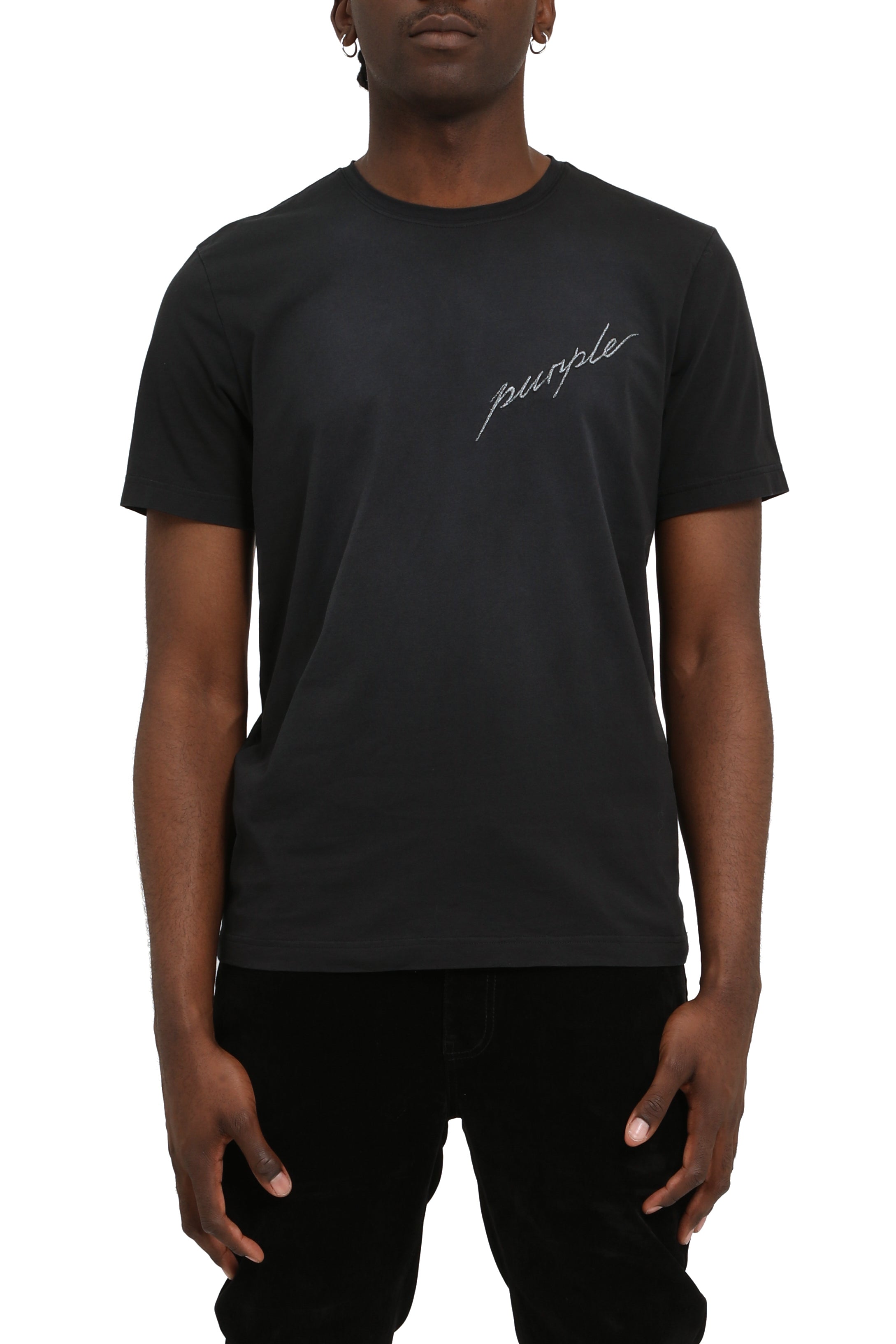 PURPLE BRAND-Men's Short-Sleeve T-Shirts and Tees Imagen principal del producto