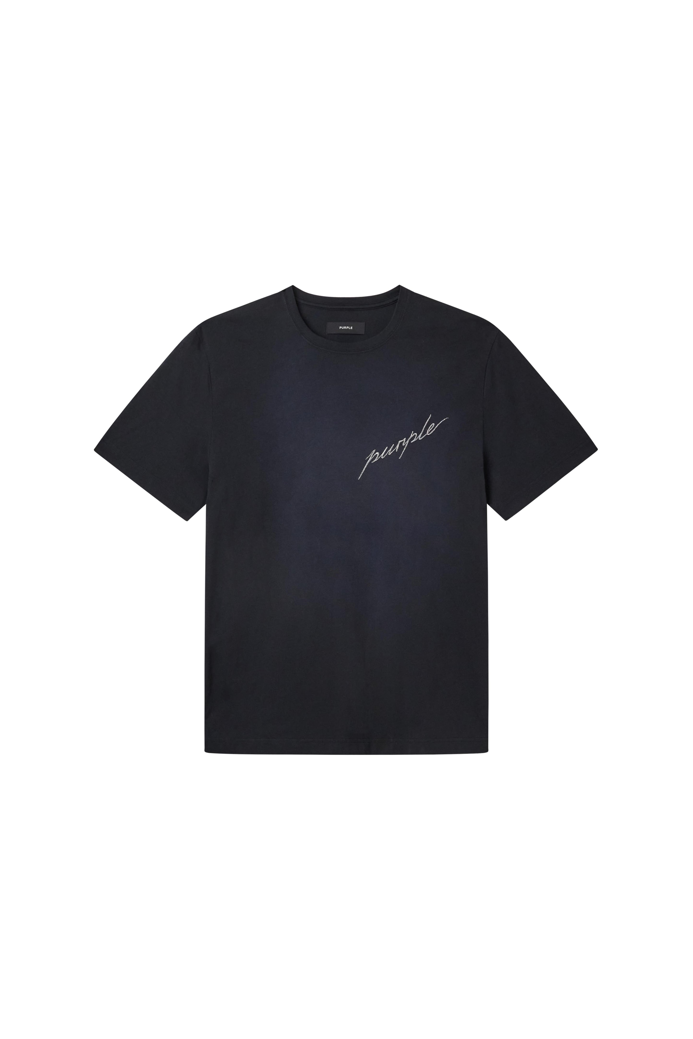 Camiseta de manga corta de jersey limpio P109 de la marca morada Imagen secundaria del producto