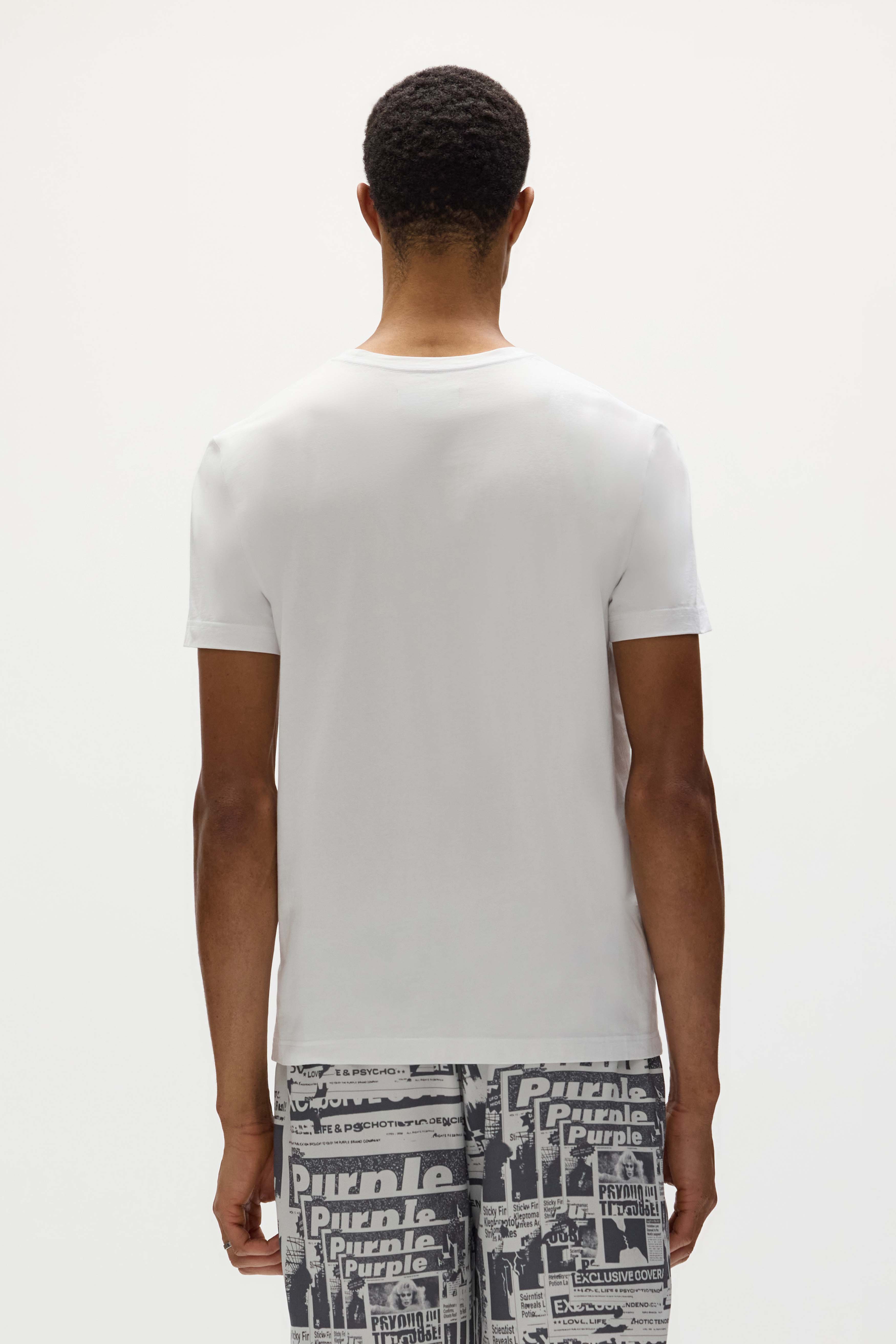PURPLE BRAND P109 Tabloids Tee Secondary image