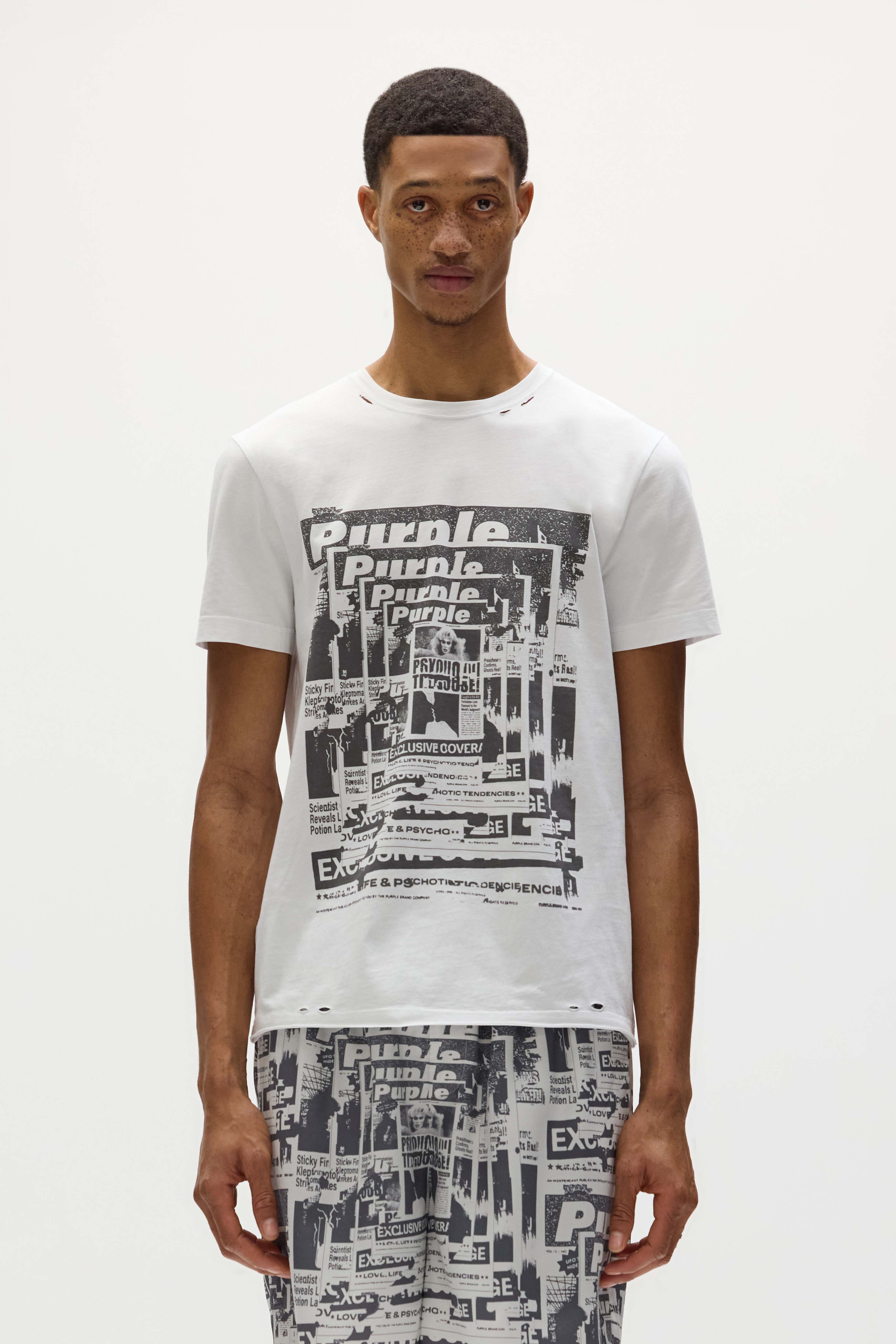 PURPLE BRAND-Men's Short-Sleeve T-Shirts and Tees Main image