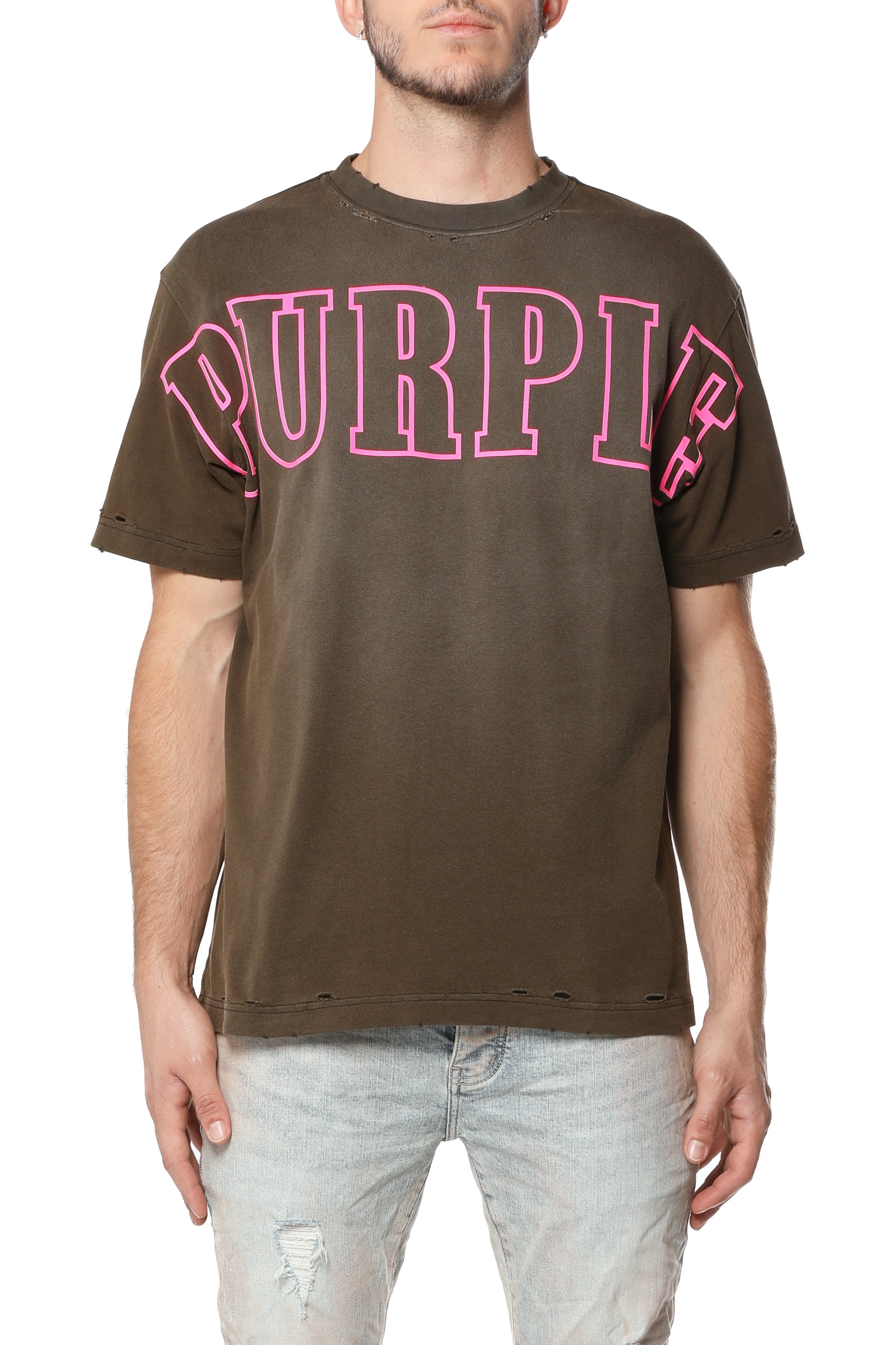 PURPLE BRAND-Men's Short-Sleeve T-Shirts
