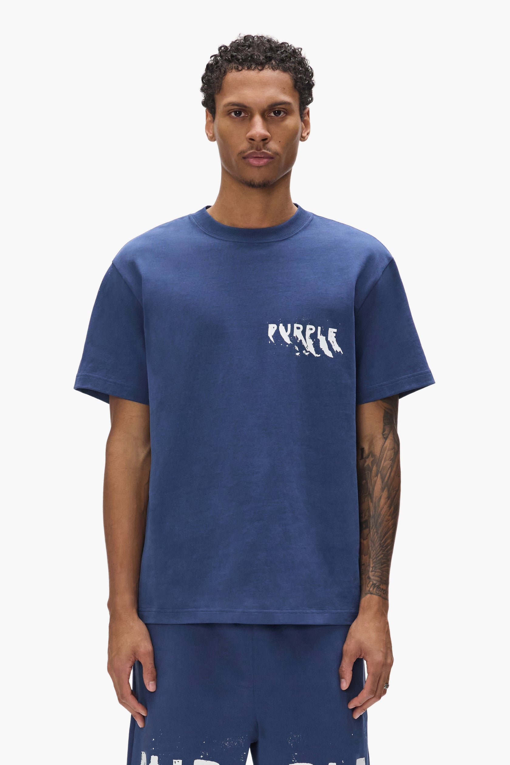 PURPLE BRAND-Men's Short-Sleeve T-Shirts and Tees