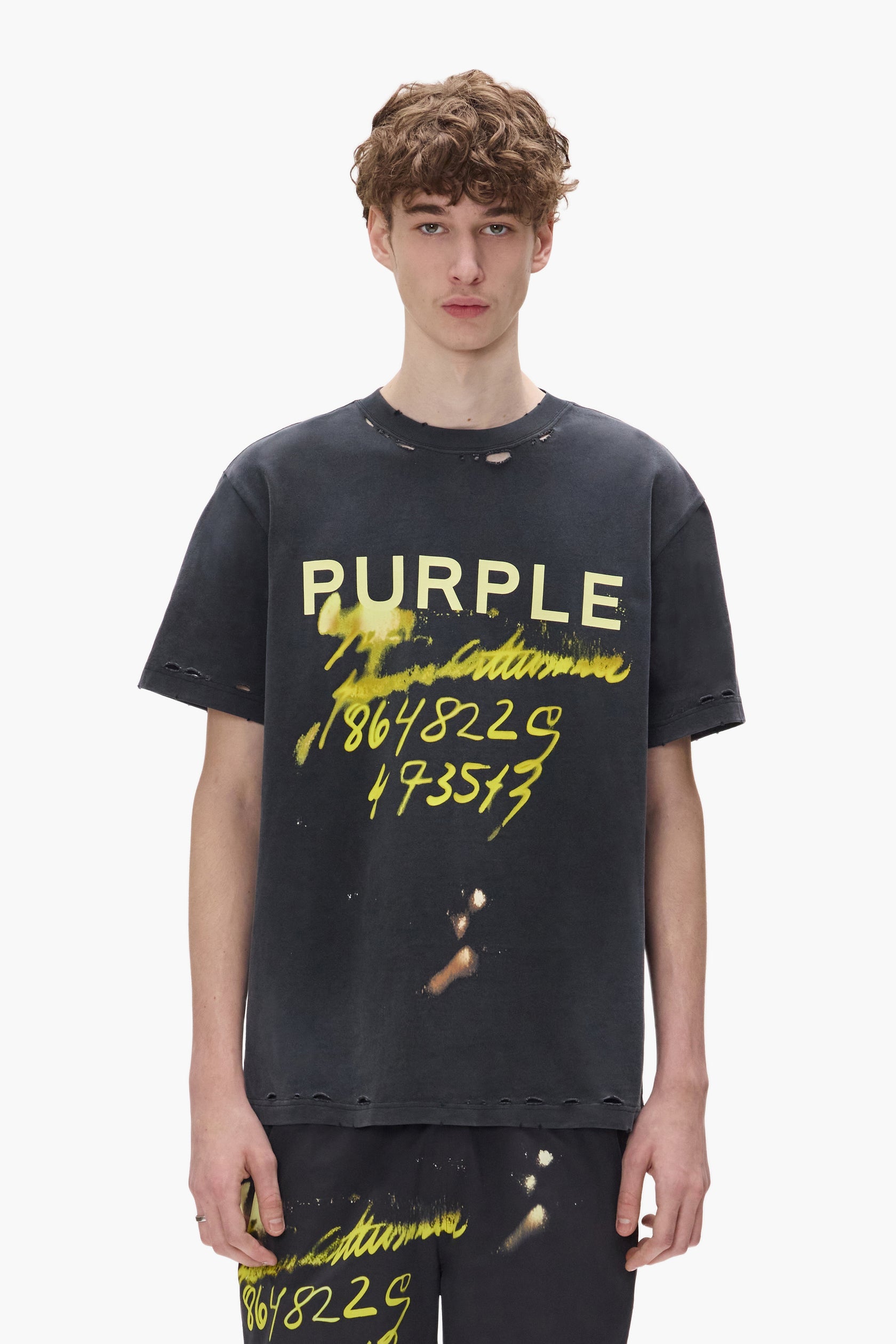 PURPLE BRAND-Men's Short-Sleeve T-Shirts and Tees Main image