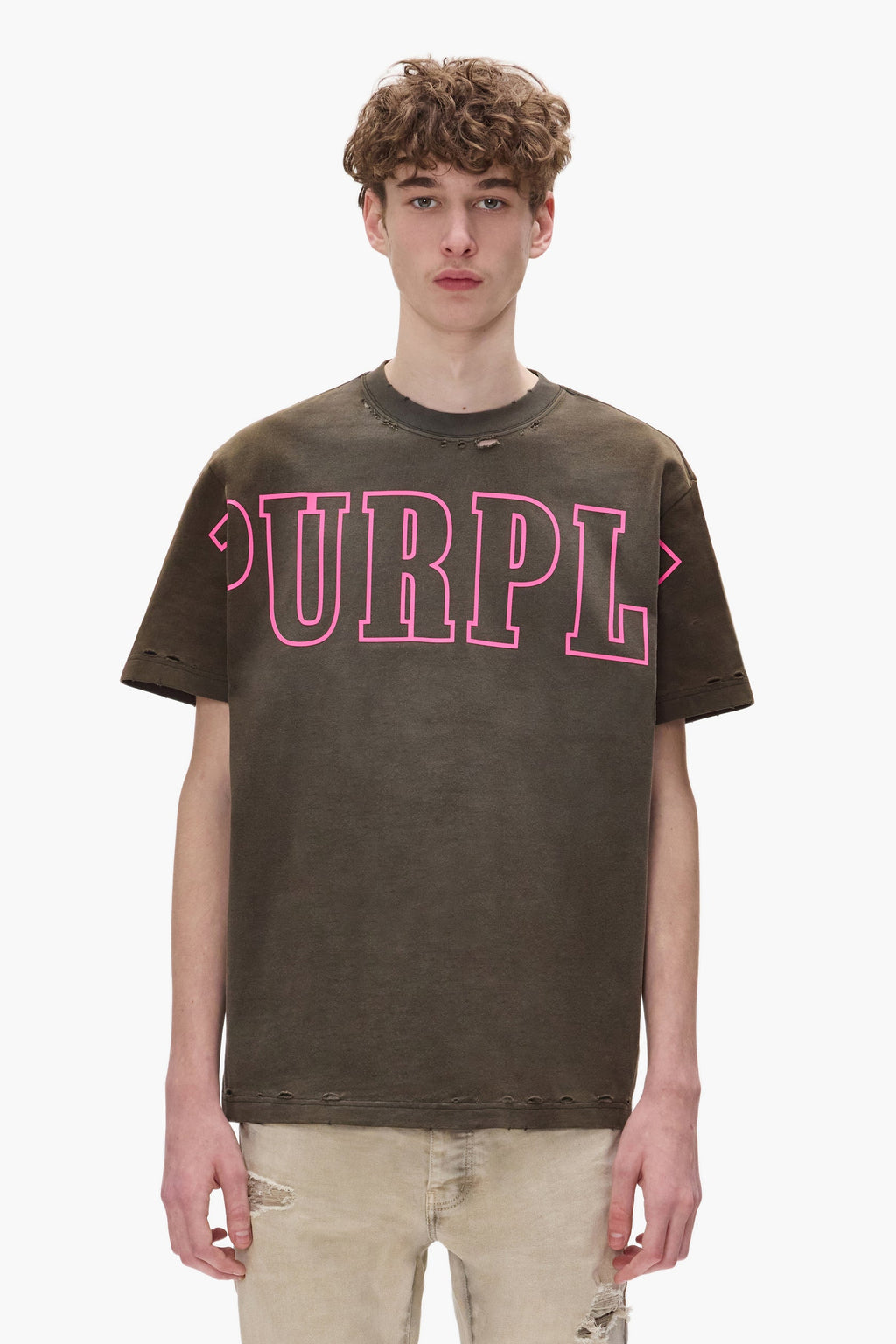 PURPLE BRAND-Men's Short-Sleeve T-Shirts and Tees